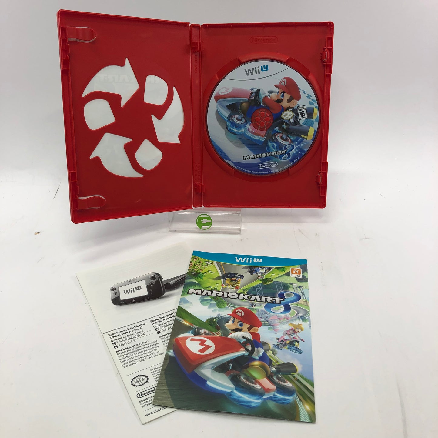 Mario Kart 8 (Nintendo Wii U, 2014) Complete in Box w Inserts