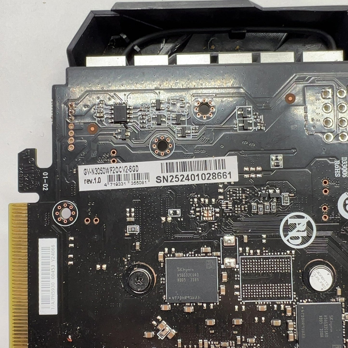 Gigabyte GeForce RTX 3050 Windforce OC 6GB GDDR6 Graphics Card