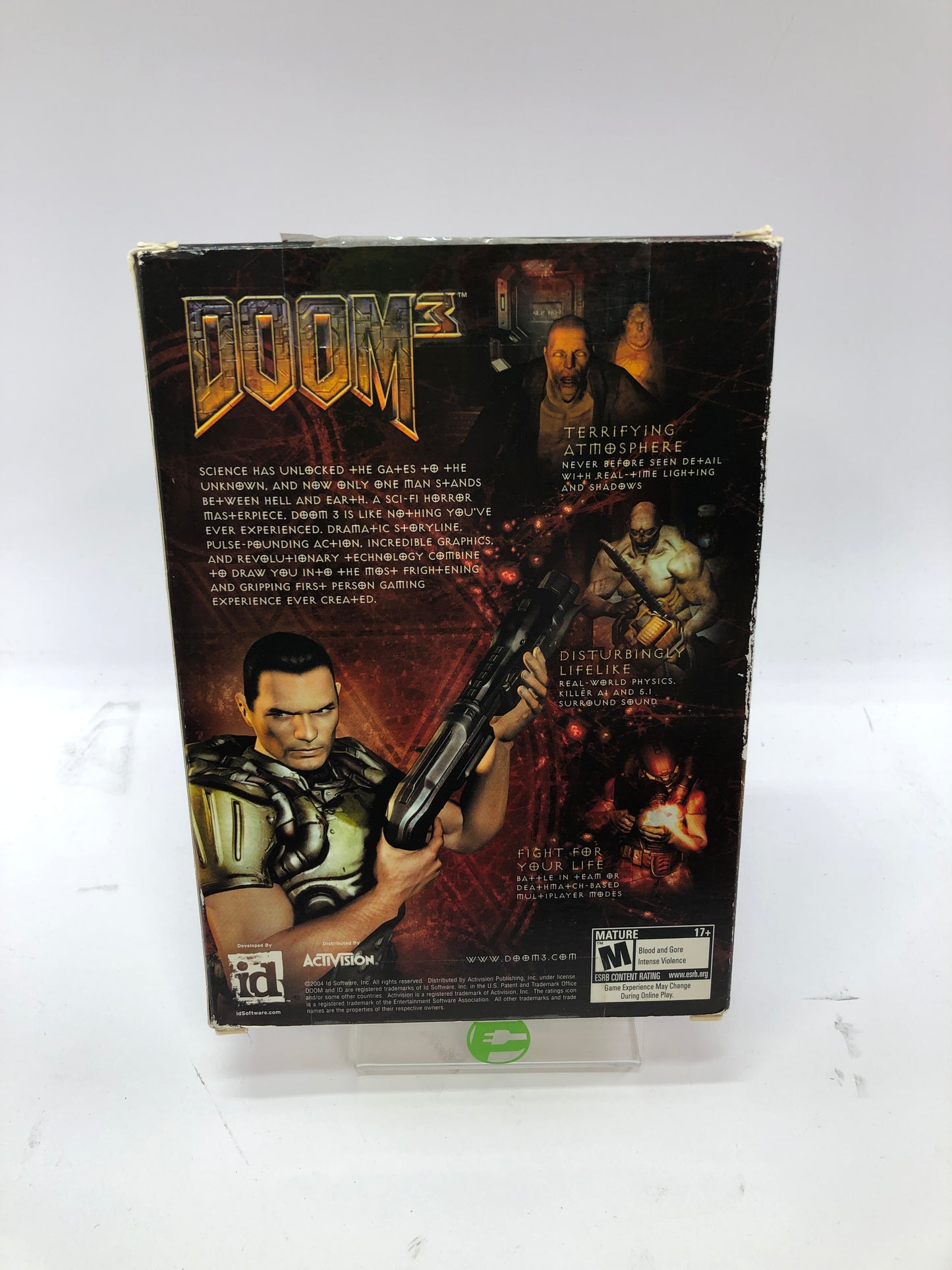 Doom III (PC, 2004) Complete in Box w/ Manual, Almost No Scratches, CIB