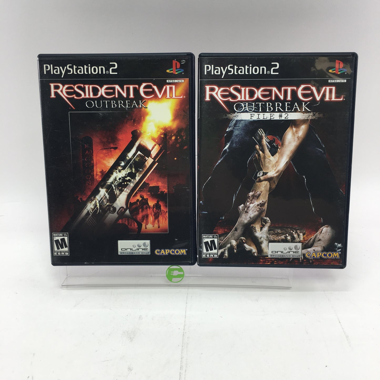 Resident Evil Outbreak and File #2 CIB Tested and Working