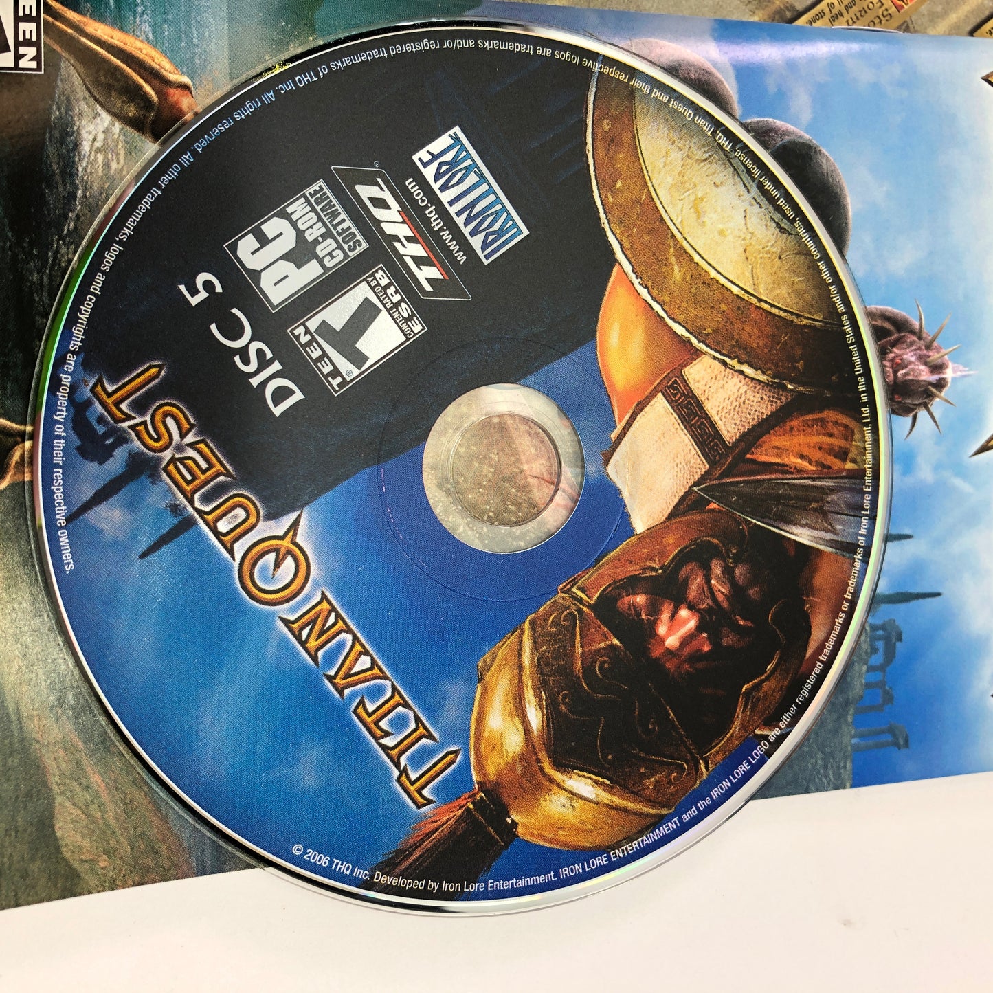 Titan Quest (PC, 2006) Complete in Original Box w/ Manual and Dust Sleeve, CIB