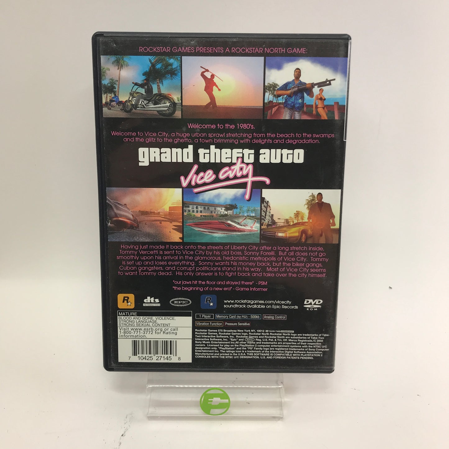 Grand Theft Auto Sand Andreas and Vice City Playstation 2 PS2