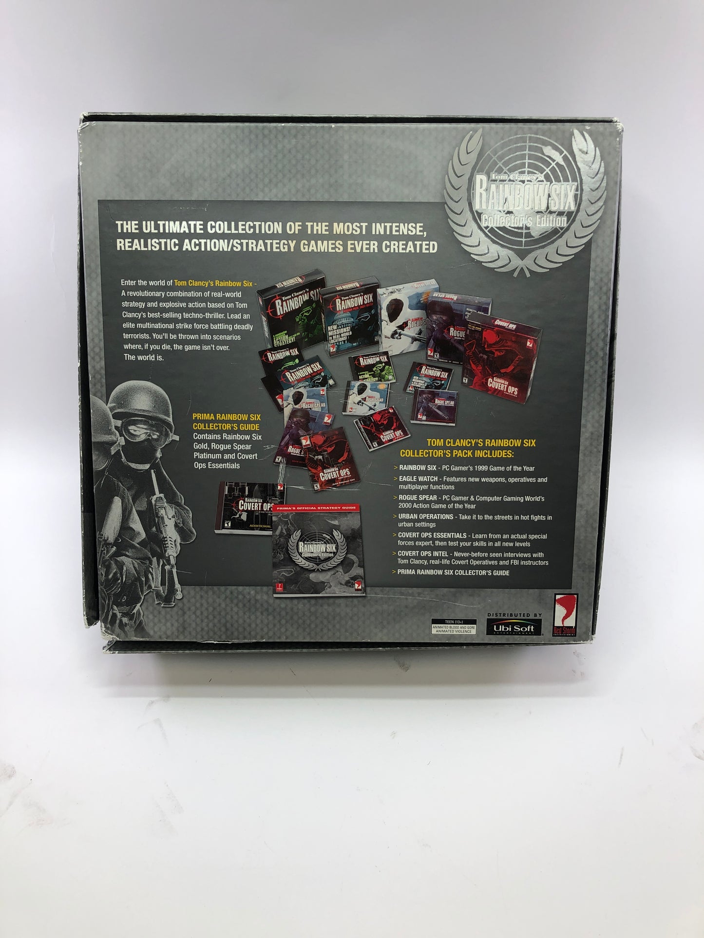 Tom Clancy's Rainbow Six Collector's Edition Complete in Original Box CIB