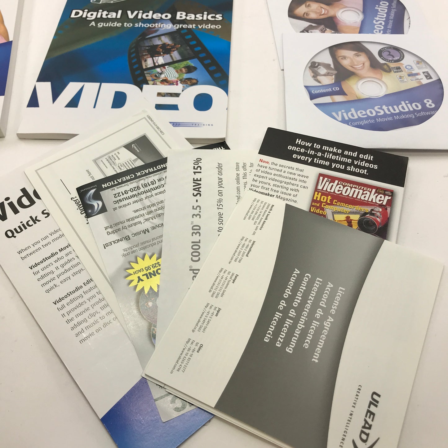 New Ulead VideoStudio 8 Complete Movie Making Software