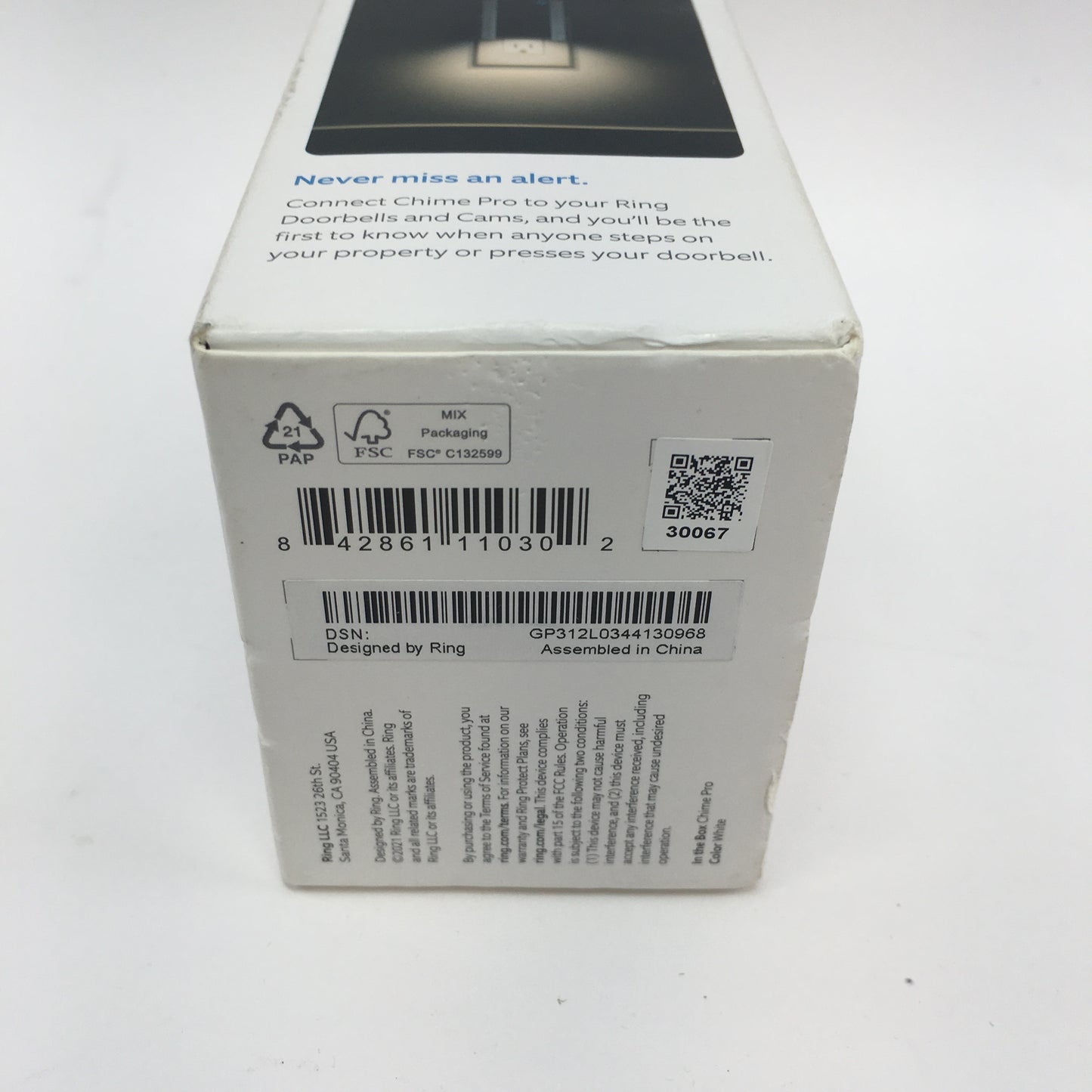 New Ring Chime Pro Wifi Extender and Chime for Ring Devices