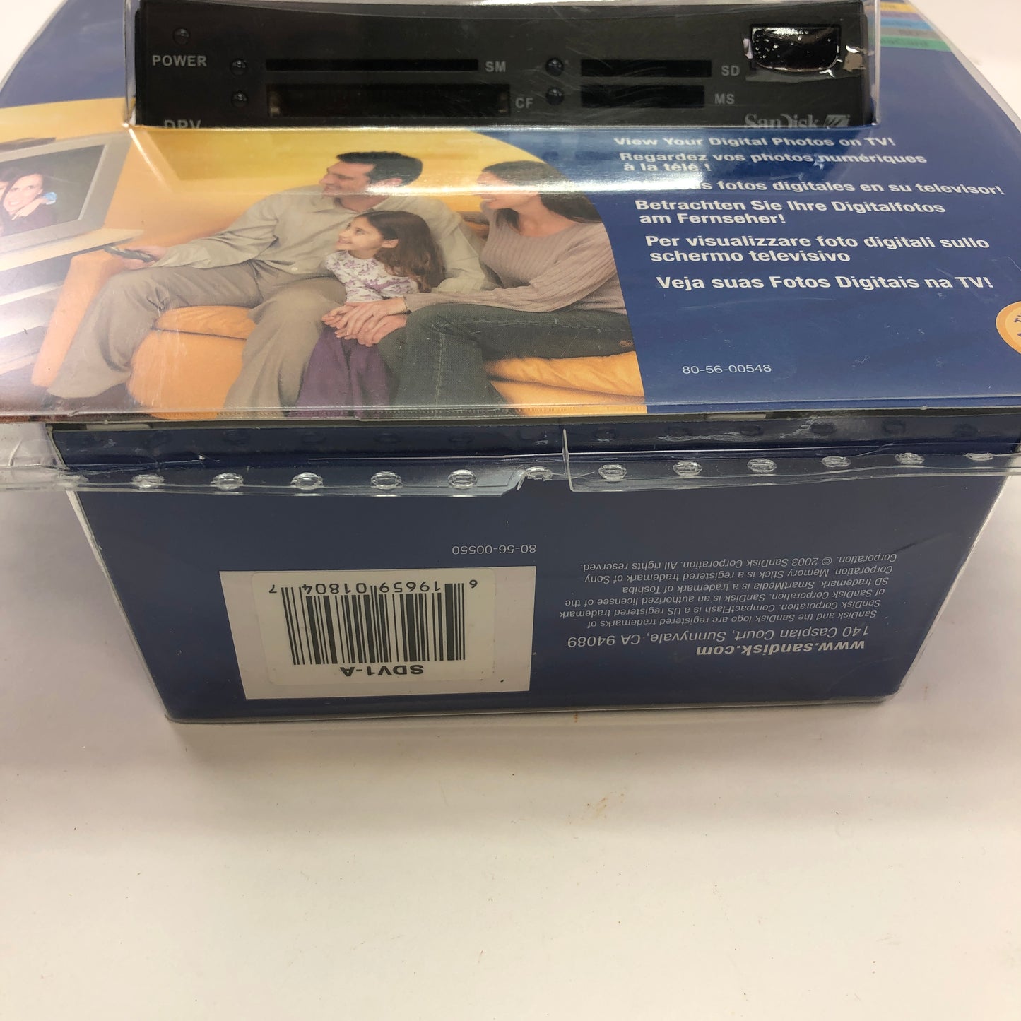 New Sandisk Digital Photo Viewer w Remote SDV1-A