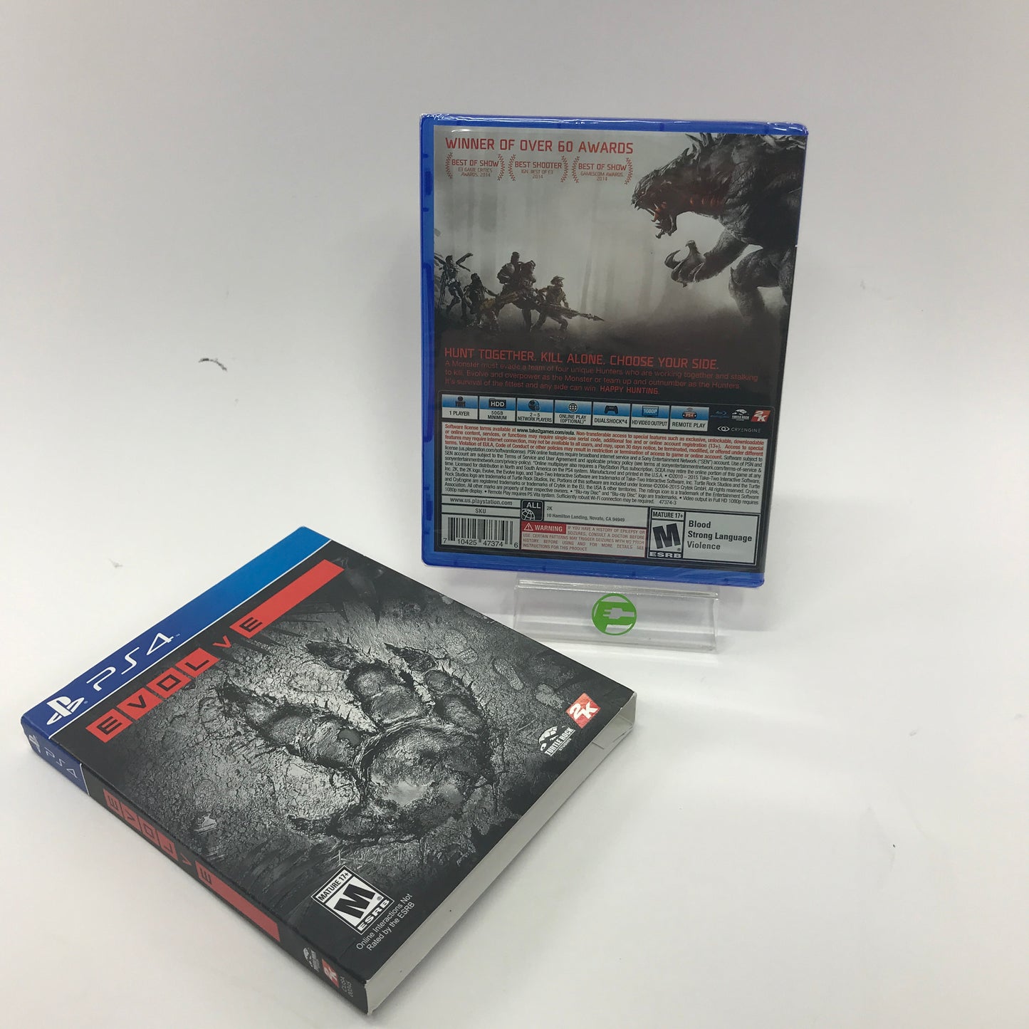 New Evolve (Sony PlayStation 4 PS4, 2015) Factory Sealed w Dust Cover