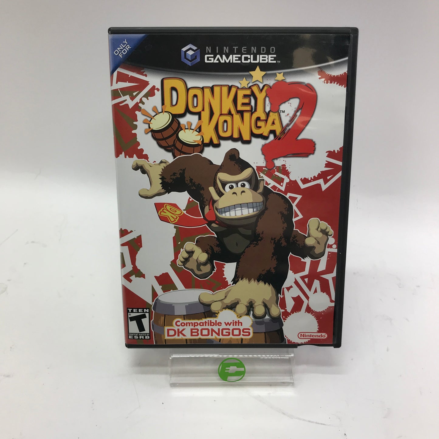 Donkey Konga 2 (Nintendo GameCube, 2005) Case and Manuals Only