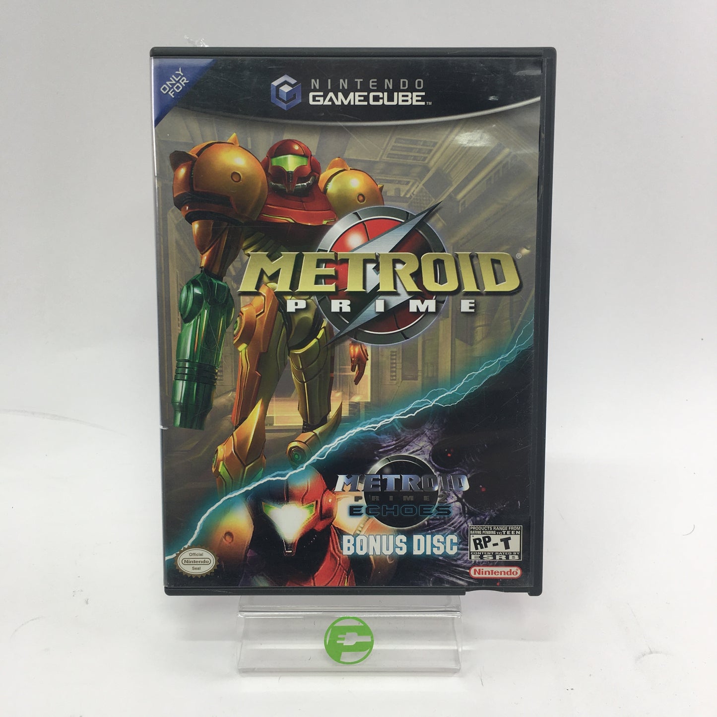 Metroid Prime and Metroid Prime 2 Echoes Bundle, CIB, Tested and Working