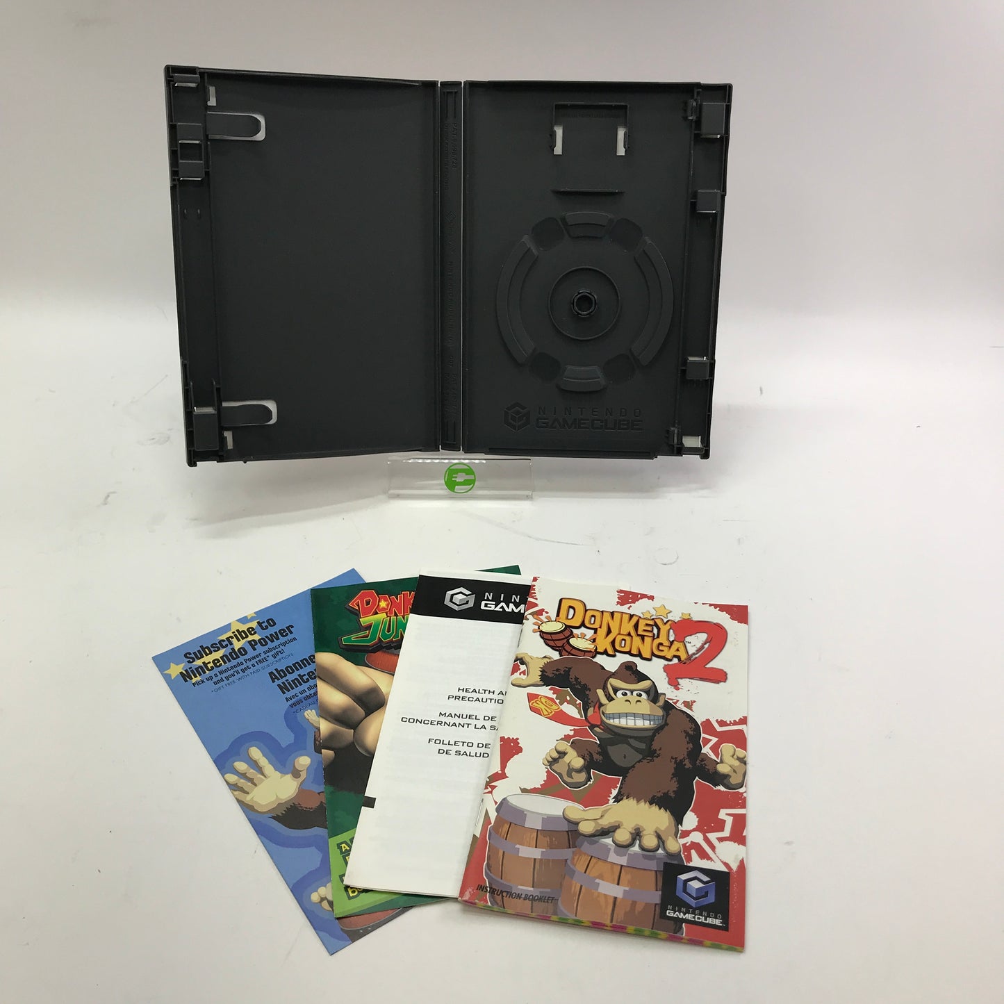 Donkey Konga 2 (Nintendo GameCube, 2005) Case and Manuals Only