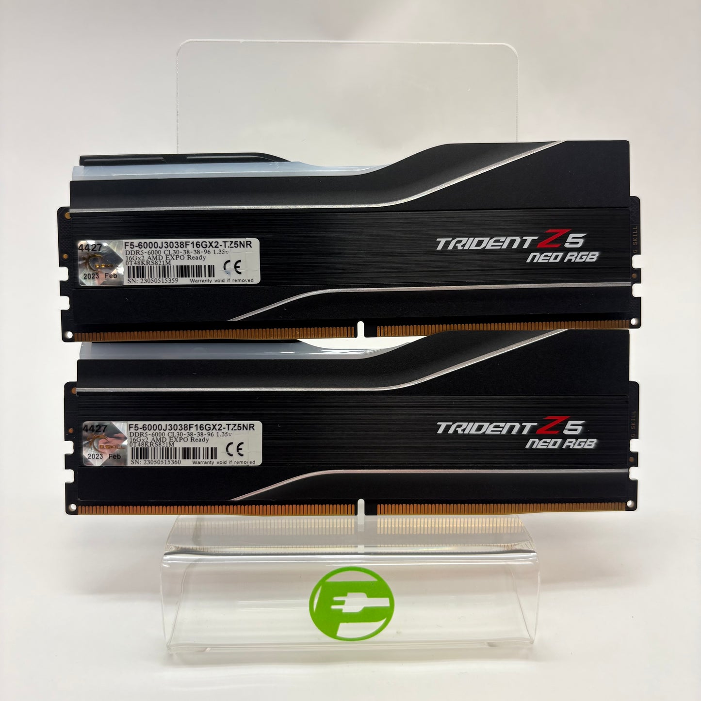 G.Skill Trident Z5 RGB Series 32GB (2x16GB) RAM DDR5 6000MHz 0T48KRS821M