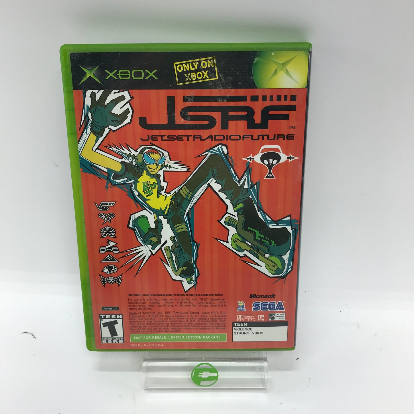 Sega GT 2002 & JSRF (Microsoft Xbox, 2002) Complete in Box CIB