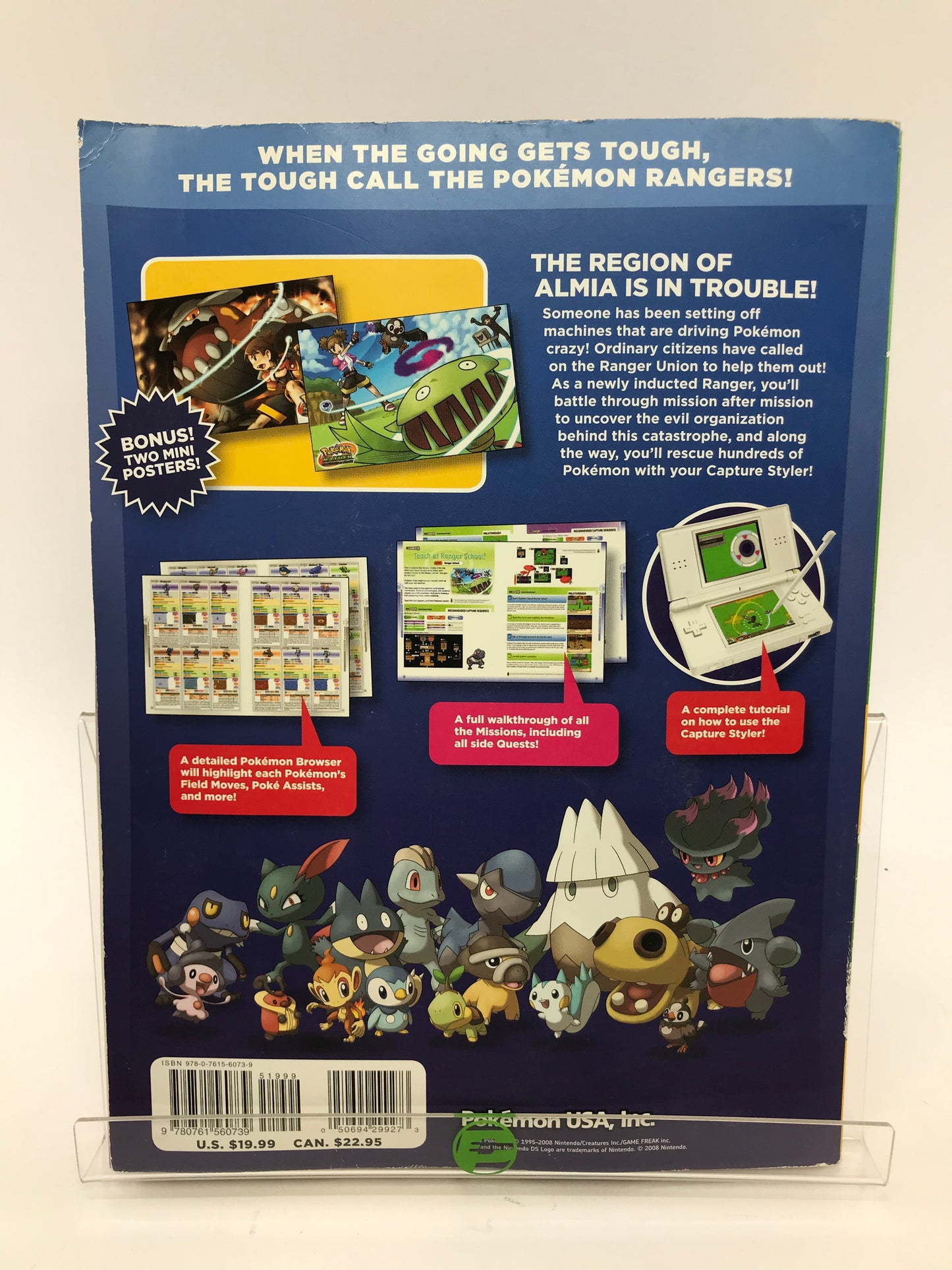 Pokemon Ranger Shadows Of Almia Official Strategy Guide