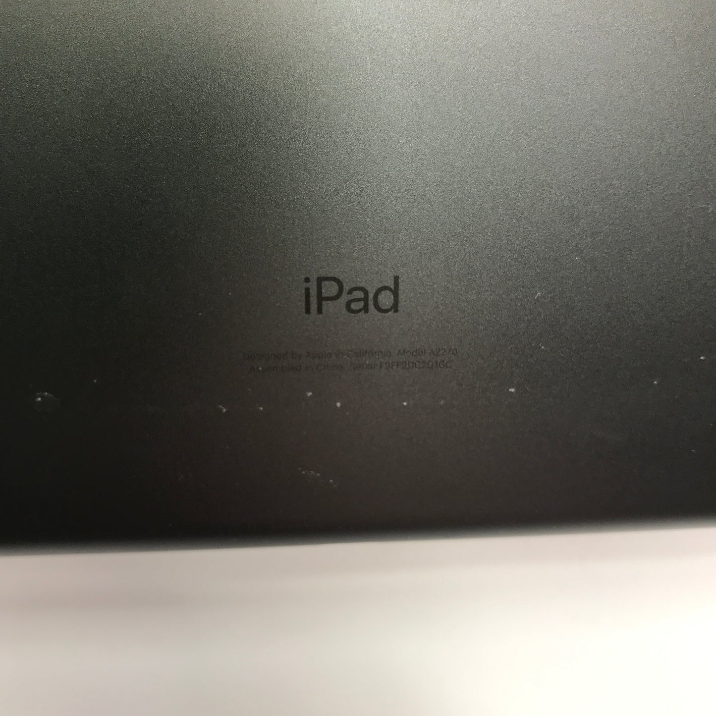 WiFi Only Apple iPad 8th Gen 32GB Space gray MYL92LL/A