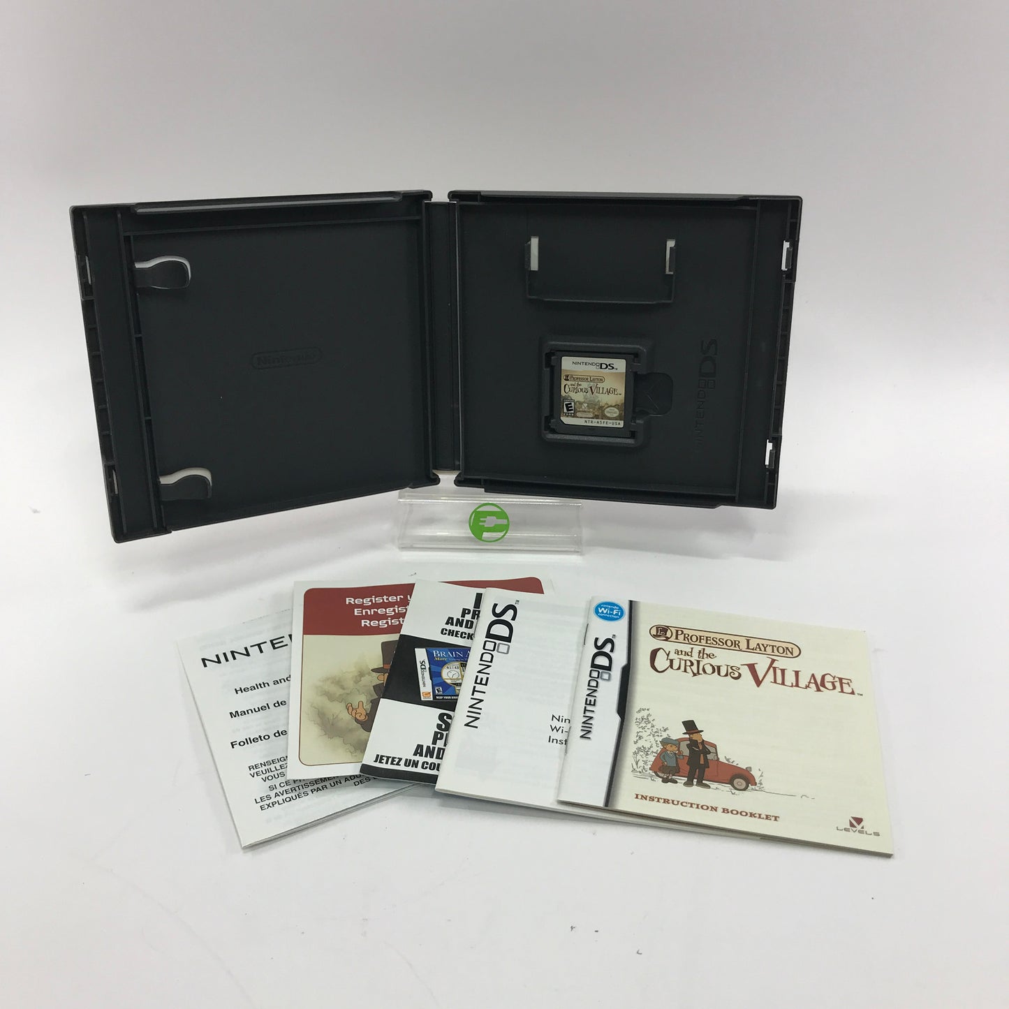 Professor Layton and the Curious Village (Nintendo DS, 2008) Complete in Box CIB
