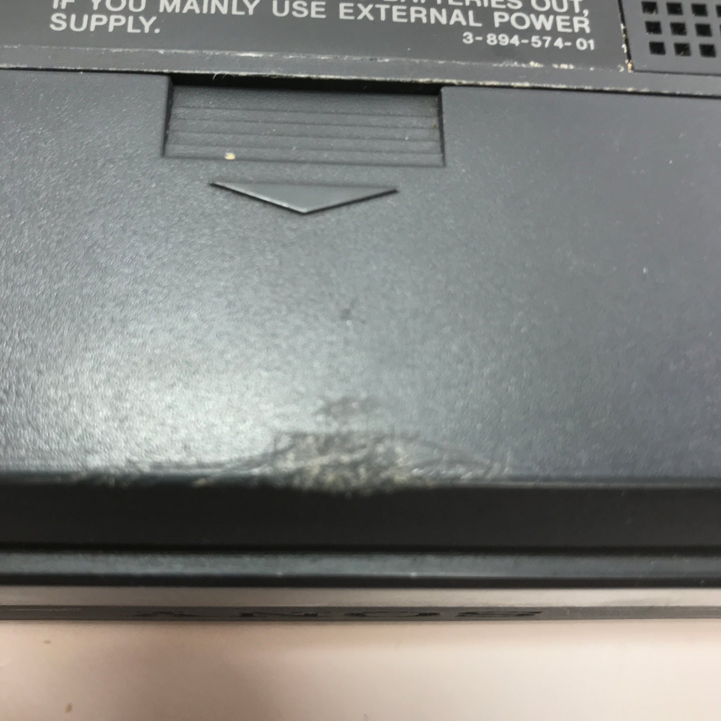 Broken Sony ICF-2010 Shortwave Radio Synthesized Receiver Wont Power, Parts Only