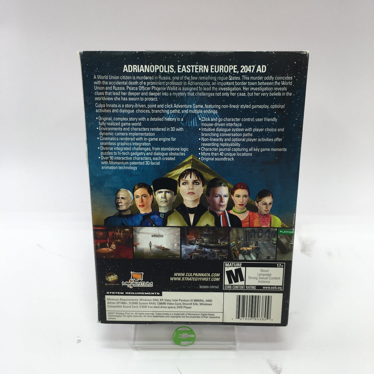 New Culpa Innata (PC, 2007) Factory Sealed