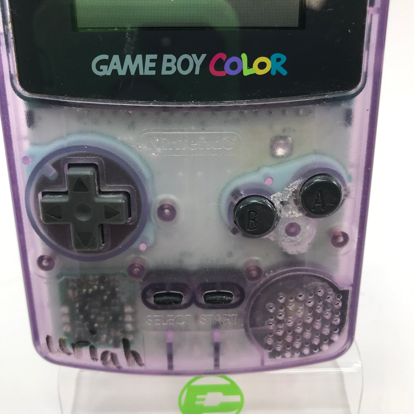 Nintendo Game Boy Color Handheld Game Console Only CGB-001 Grape