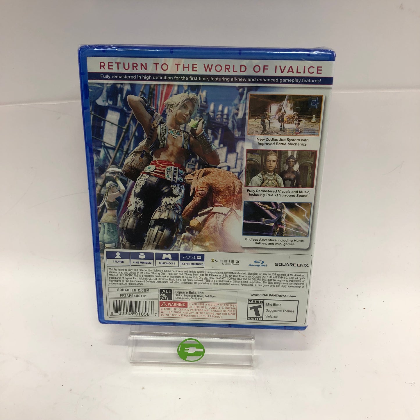 New Final Fantasy XII: The Zodiac Age (Sony PlayStation 4 PS4, 2017) Sealed