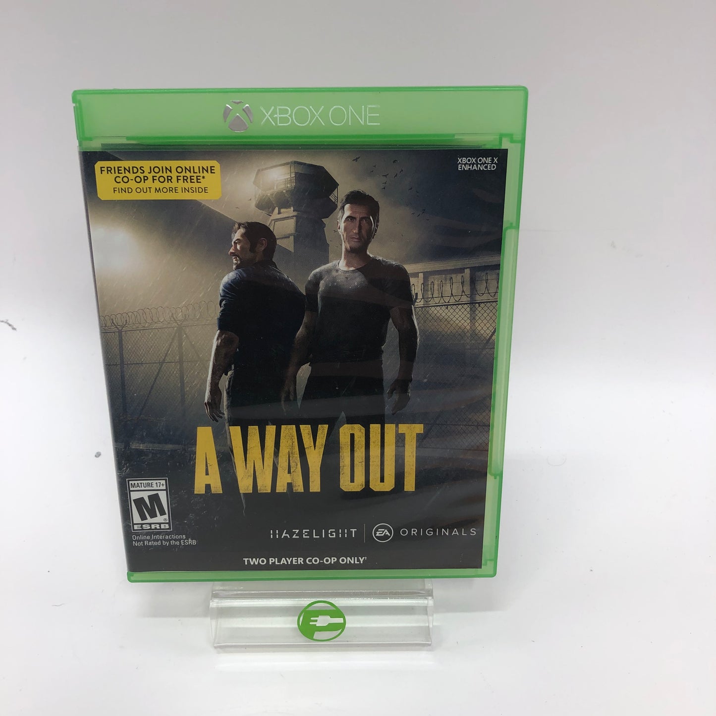 A Way Out (Microsoft Xbox One, 2018) Complete in Original Box w Insert