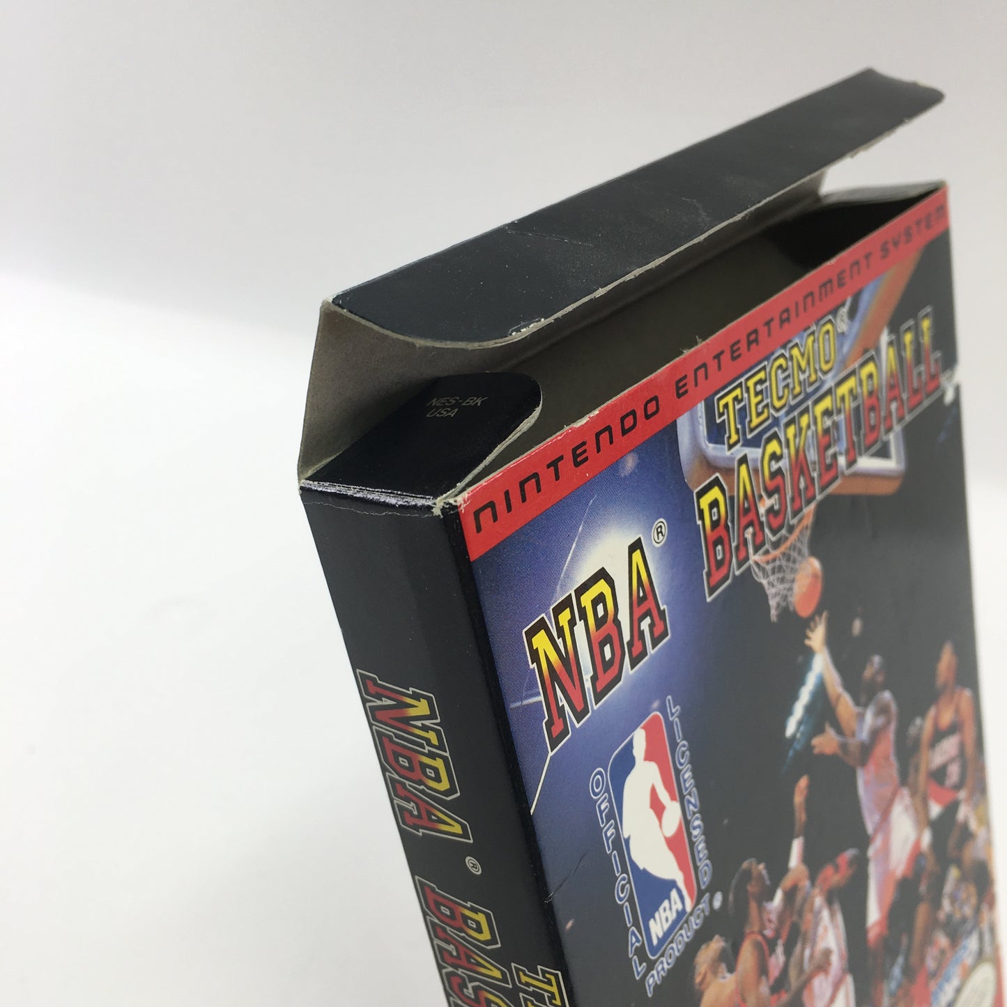 Tecmo NBA Basketball (Nintendo NES, 1992) Tested Original Box w Manual