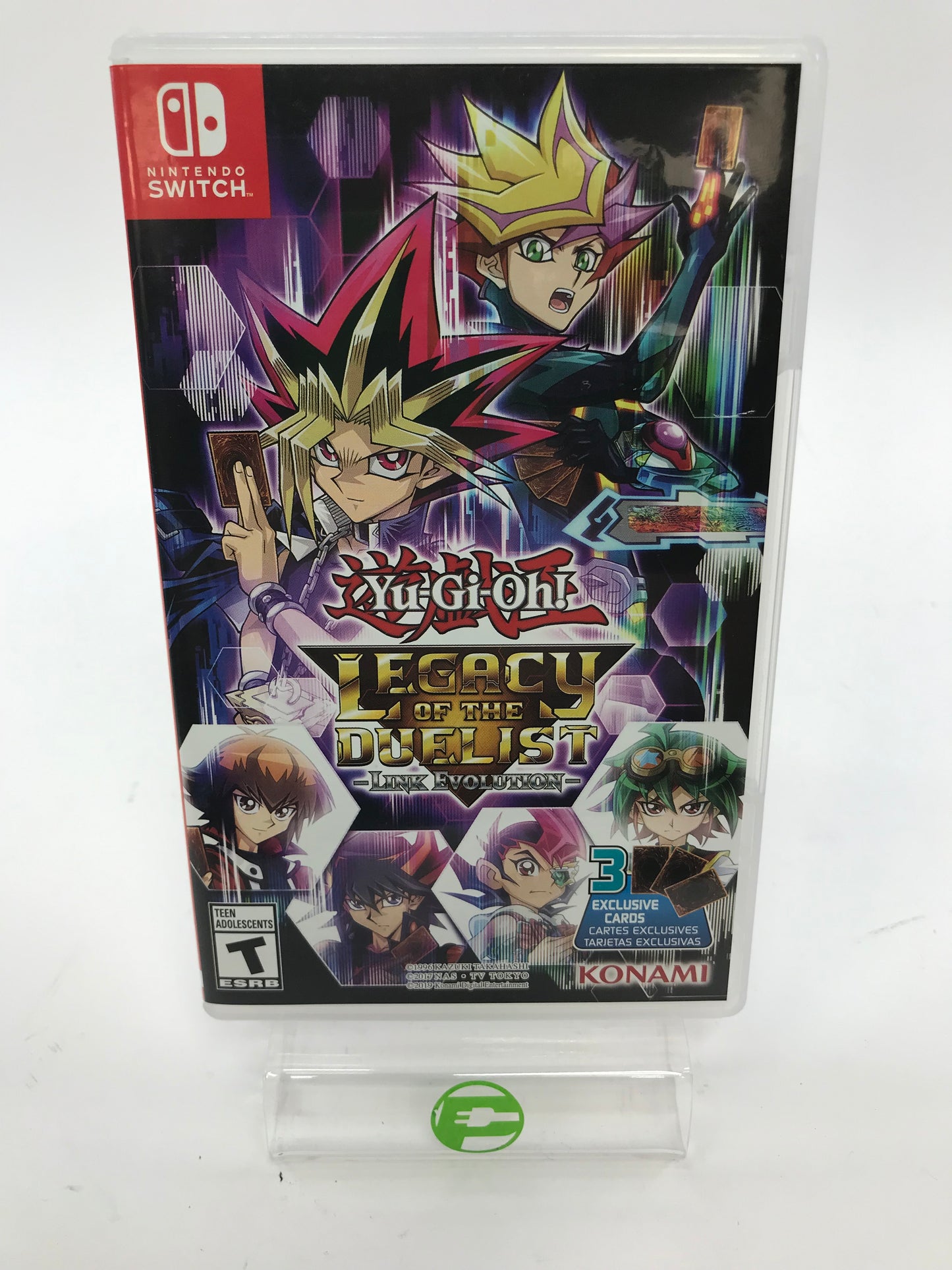 Yu-Gi-Oh Legacy of the Duelist: Link Evolution (Switch, 2019) CIB/Cards - Tested