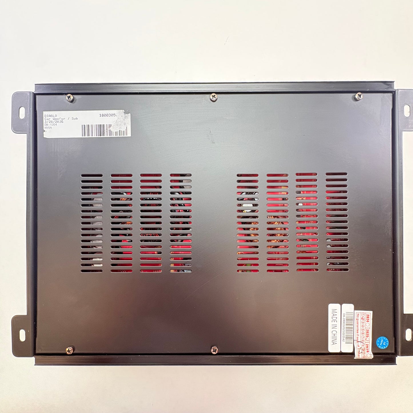 Diablo DB-2800D Monoblock Car Audio Amplifier Black Car Audio Amplifier DB-2800D