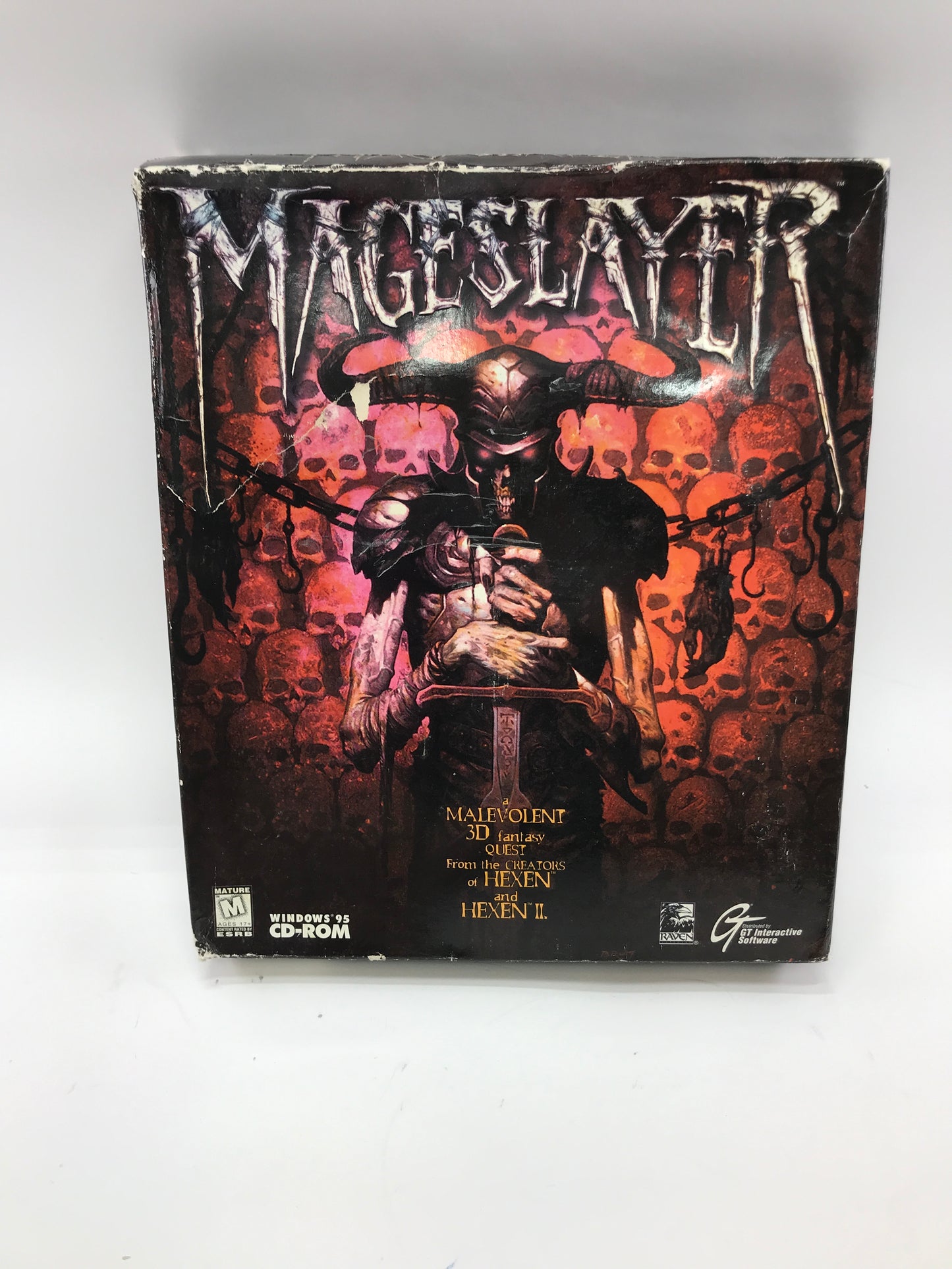 Mageslayer (PC, 1996) Complete in Original Big Box w/ Manual, CIB