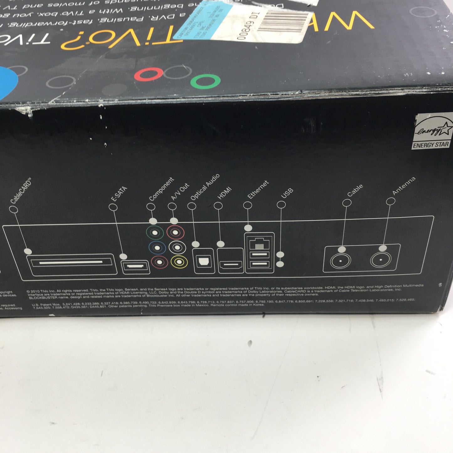 TiVo TCD746320 TV Premiere Digital Video Recorder w/ Extras and Original Box