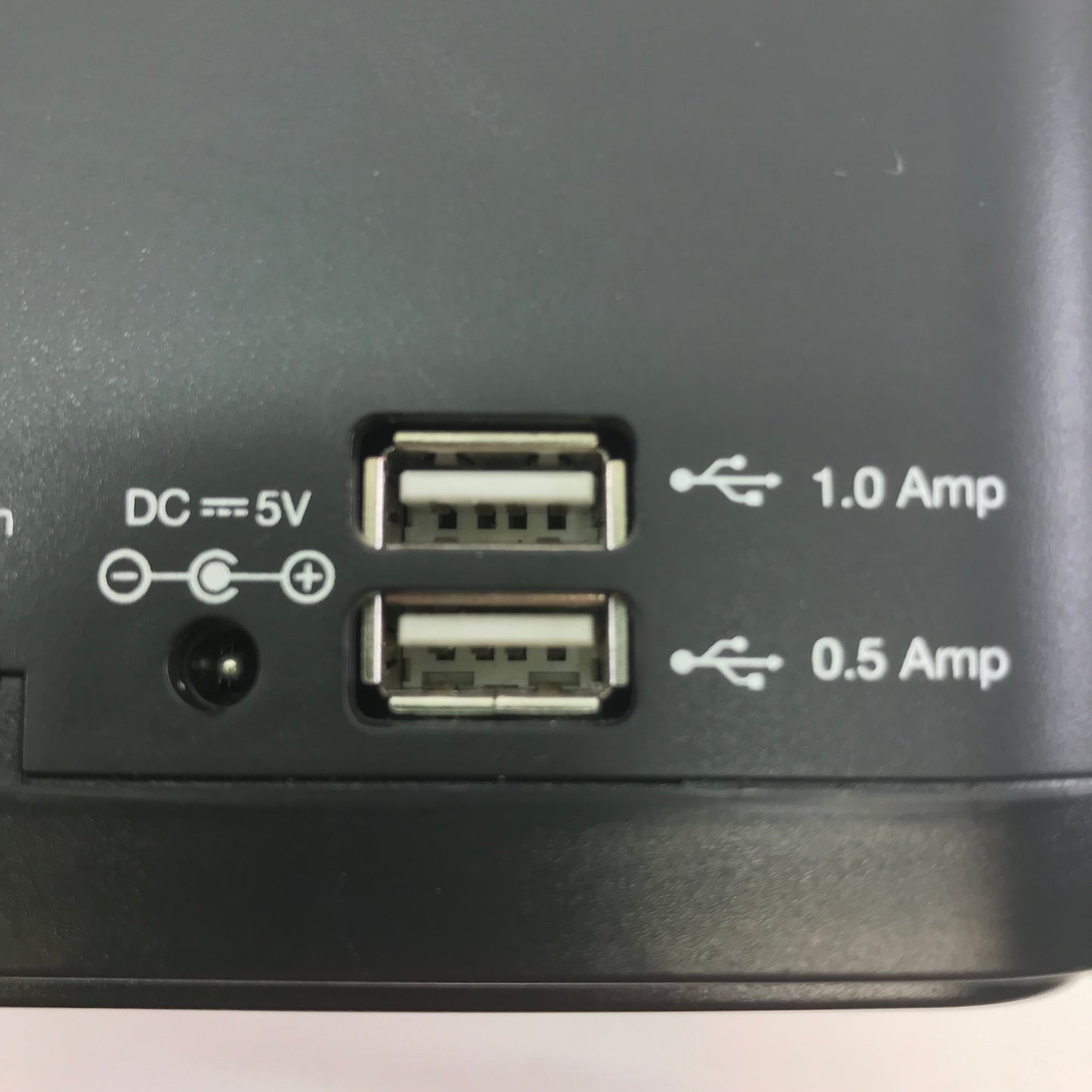 Memorex MC8431 Digital Alarm Clock - 2 USB-A Charging Ports