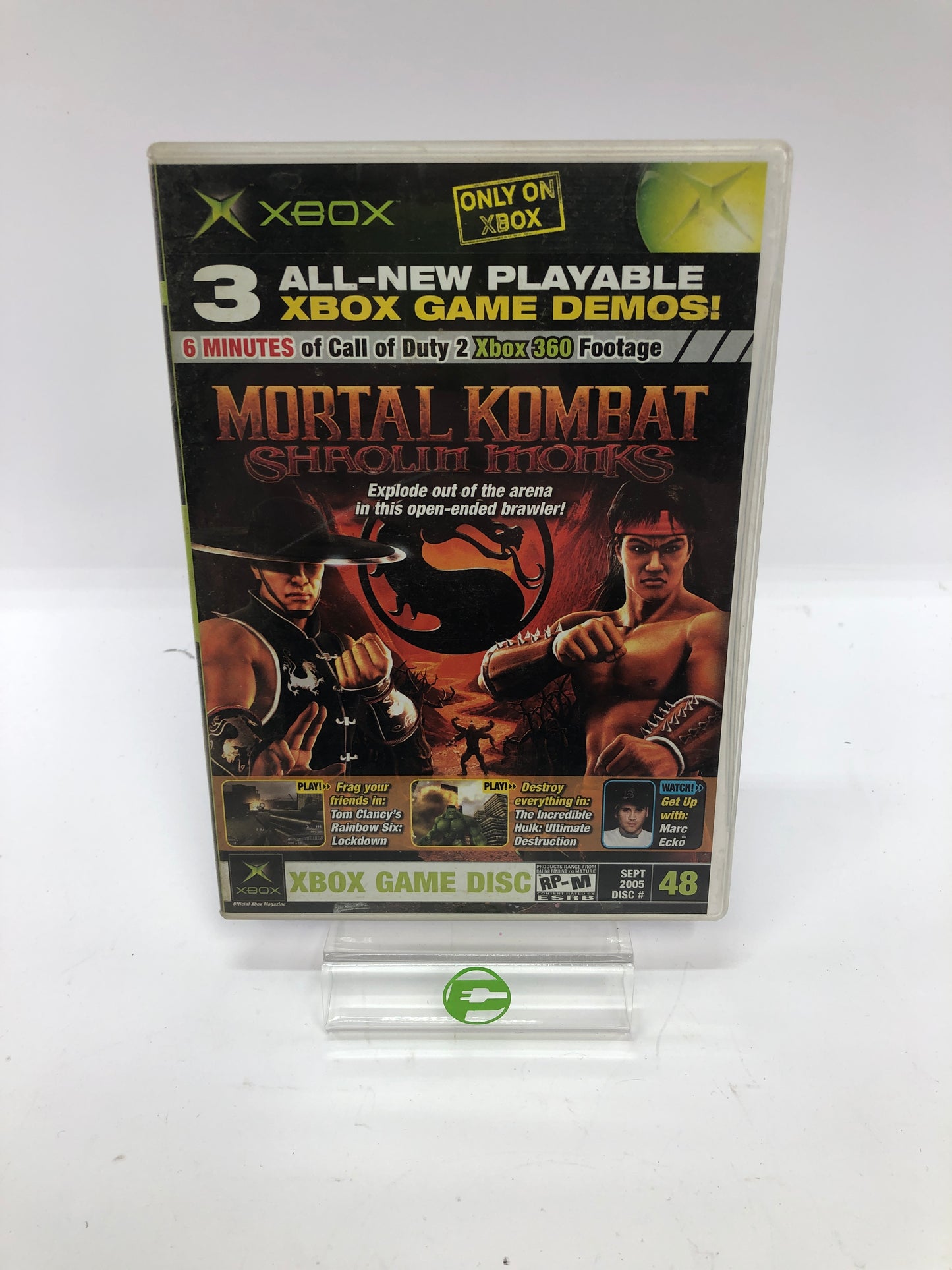 Xbox Game Disc, 26 Game Demo Discs, Microsoft Original Xbox Games