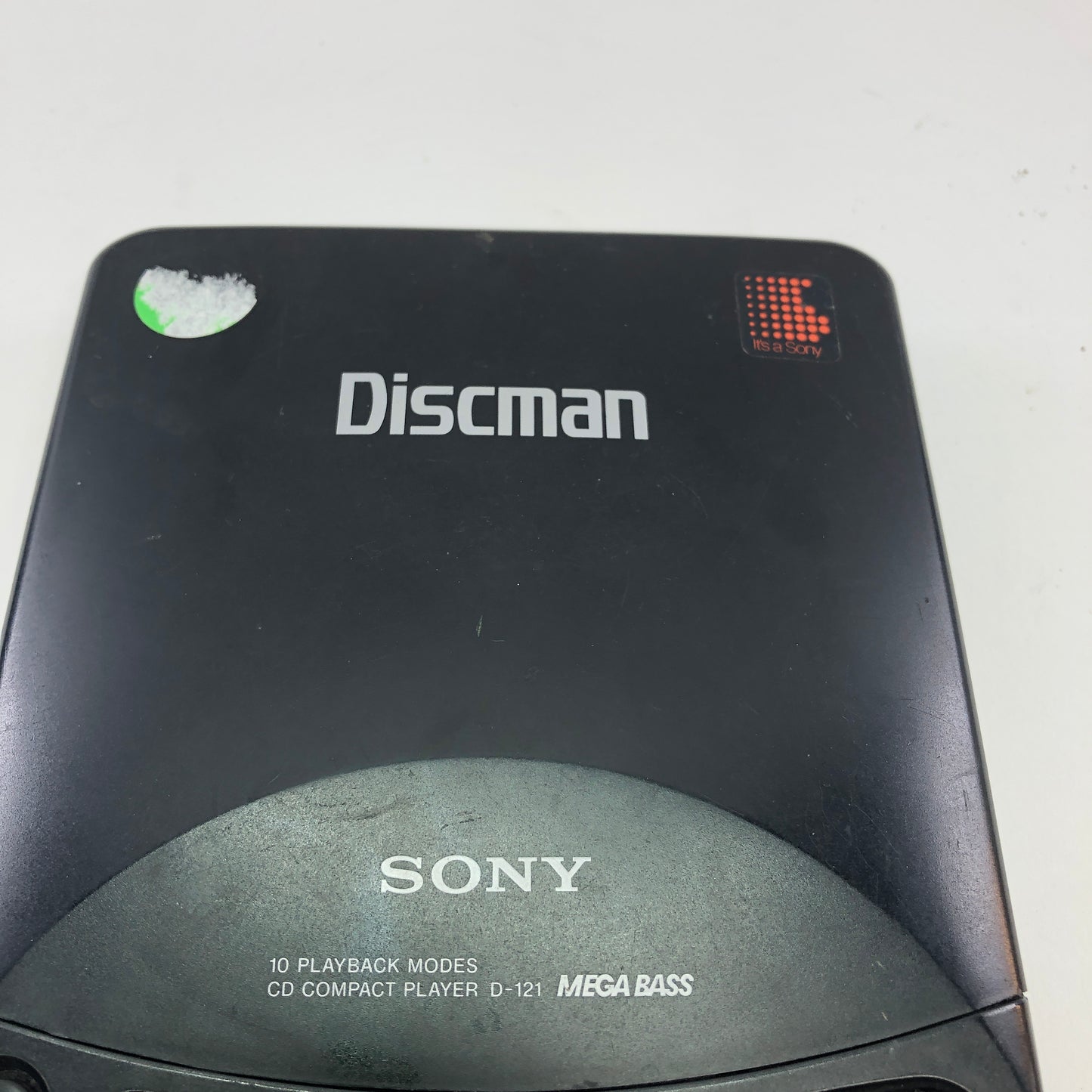 Broken Sony Discman CD Compact Player D-121 MEGA BASS No Power READ