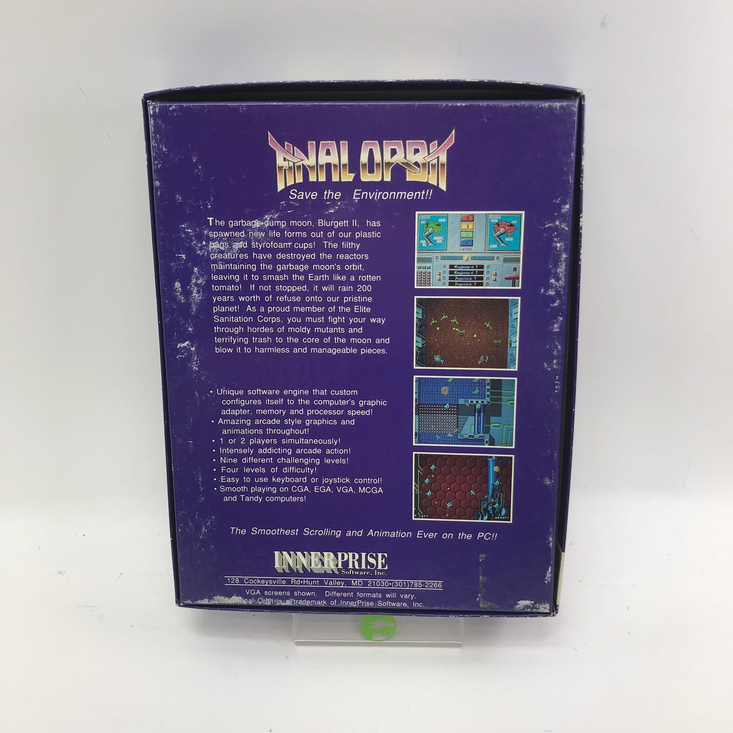 Final Orbit (PC, 1990) Complete in Original Box CIB