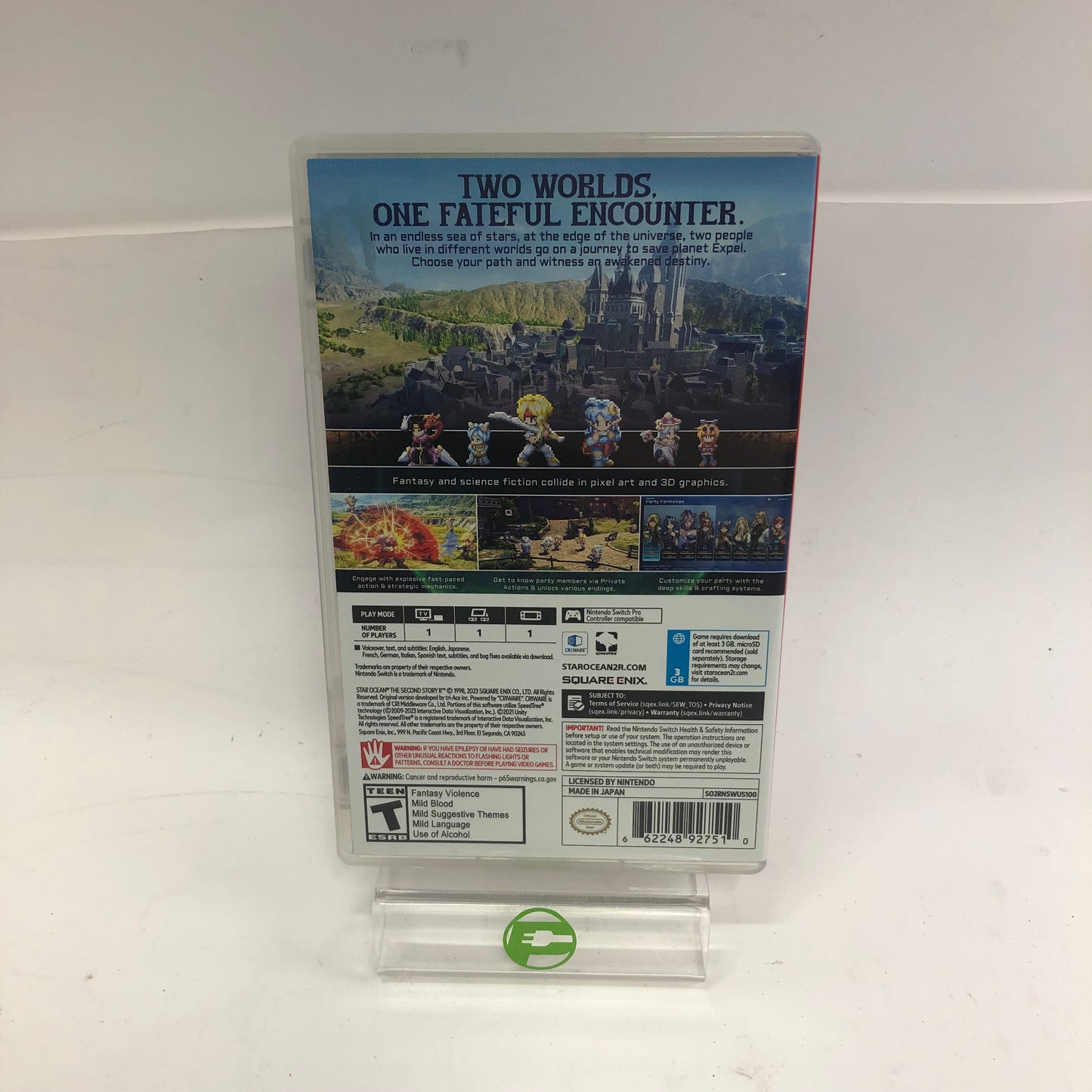 Star Ocean: The Second Story R (Nintendo Switch, 2023) Complete in Original Box