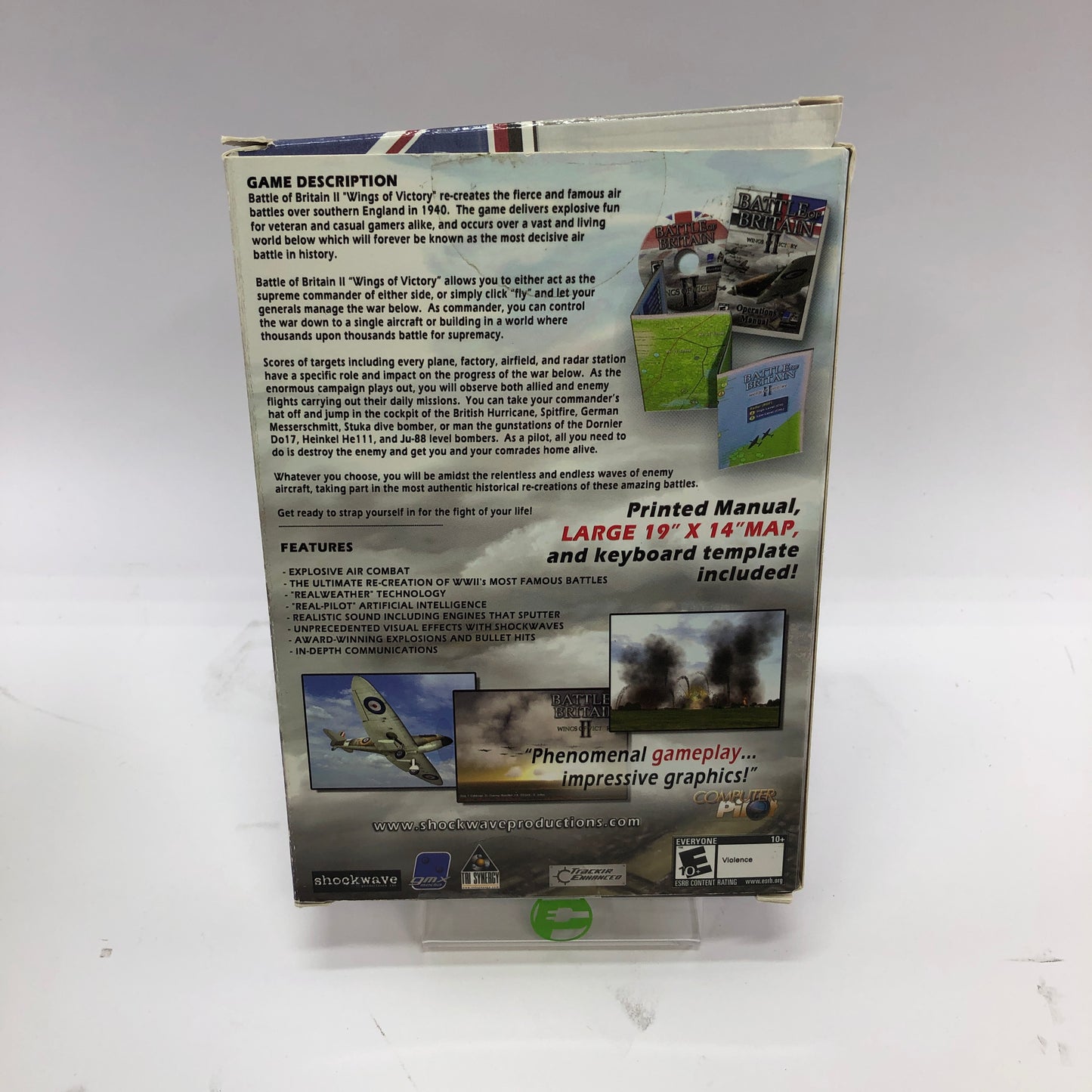 Battle of Britain Wings Of Victory II Limited Edition, CIB w Map