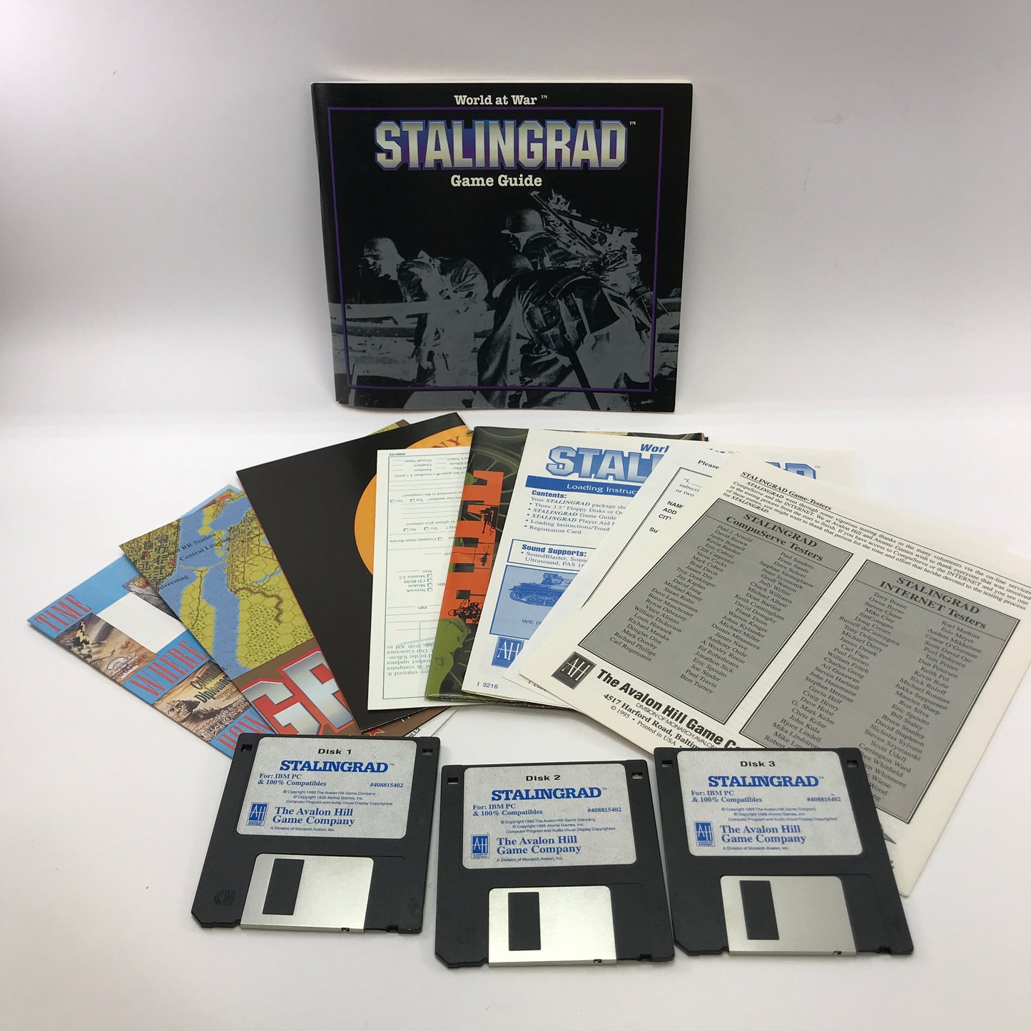 World At War: Volume II - Stalingrad (PC, 1994) Complete in Original Box, CIB