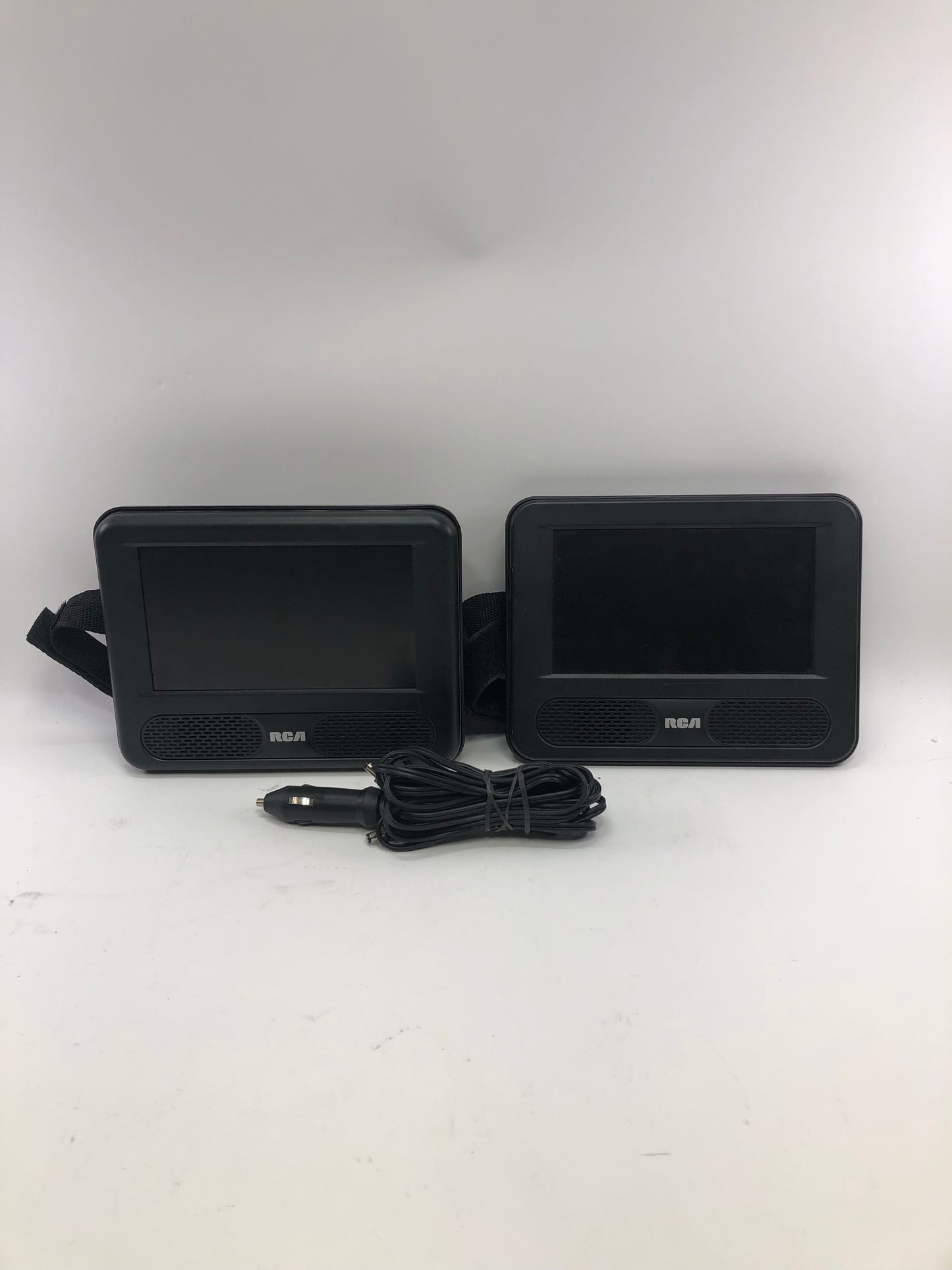 RCA DRC69707 Headrest DVD Player System With Power Cable, Working