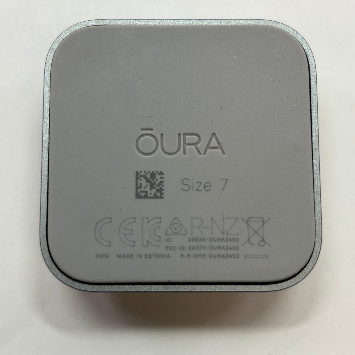 Oura Ring Size 7 Natural Titanium Smart Ring OA12