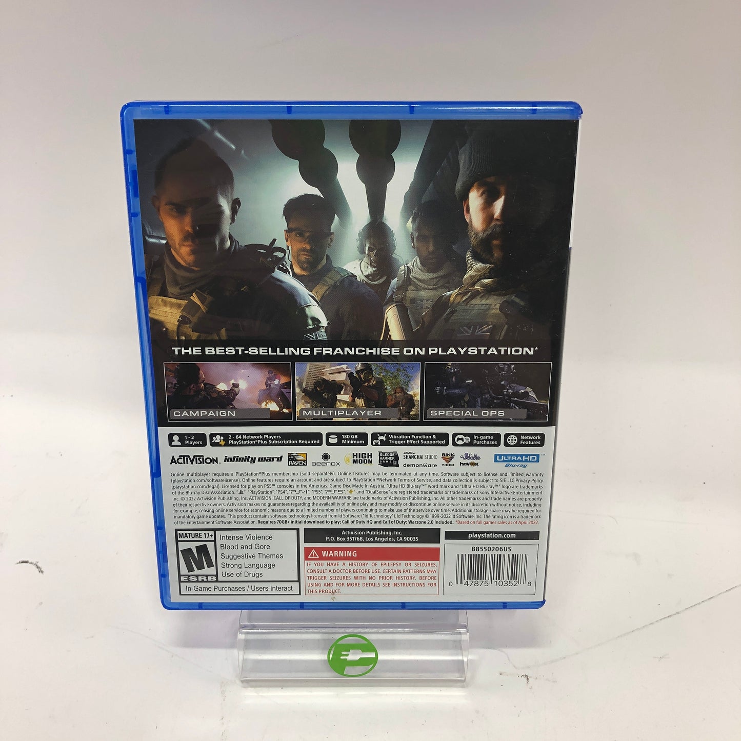 Call of Duty: Modern Warfare II (Sony PlayStation 5 PS5 2022) w Original Box CIB