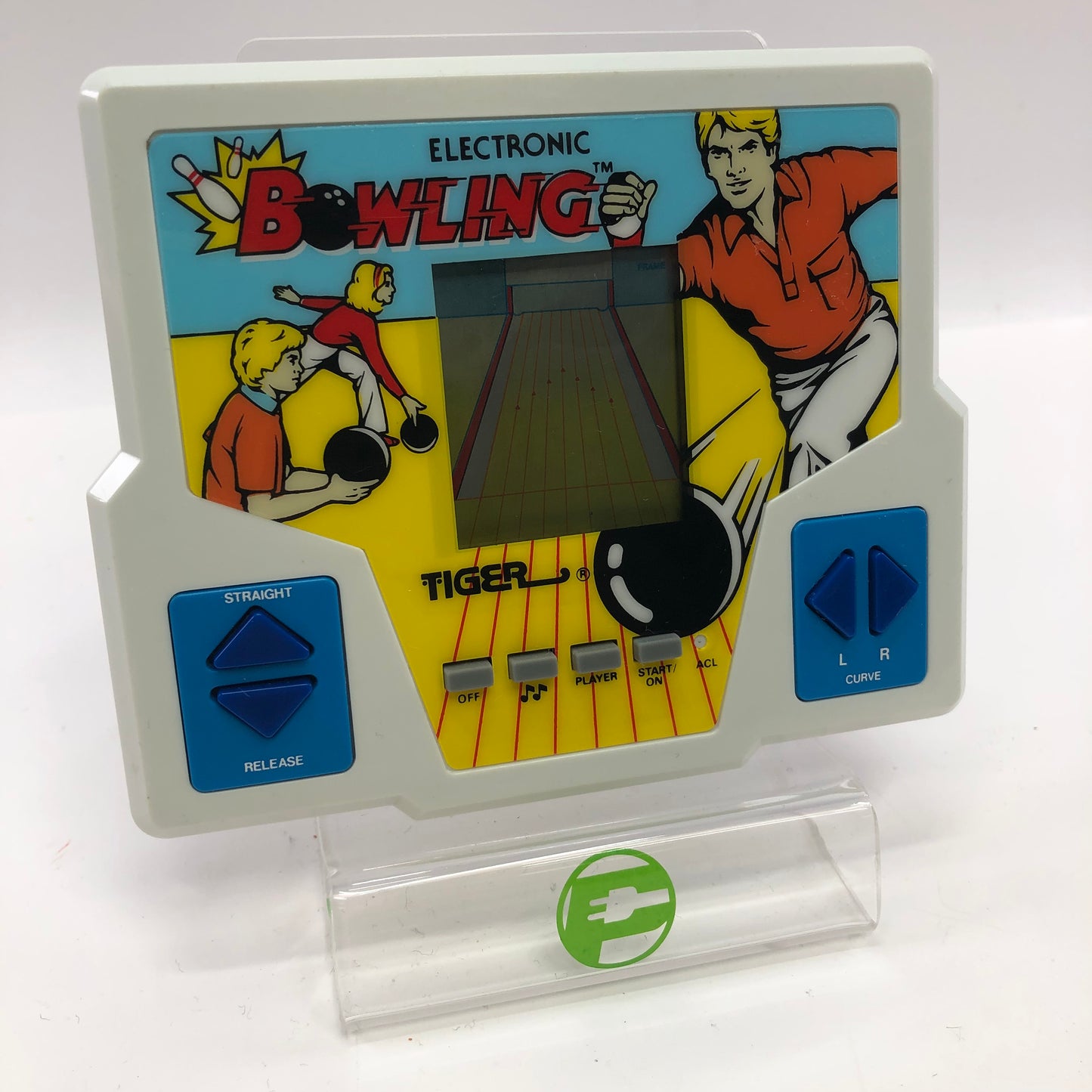 Tiger Electronics Bowling (1988) Handheld Electronic Game, Tested, Working