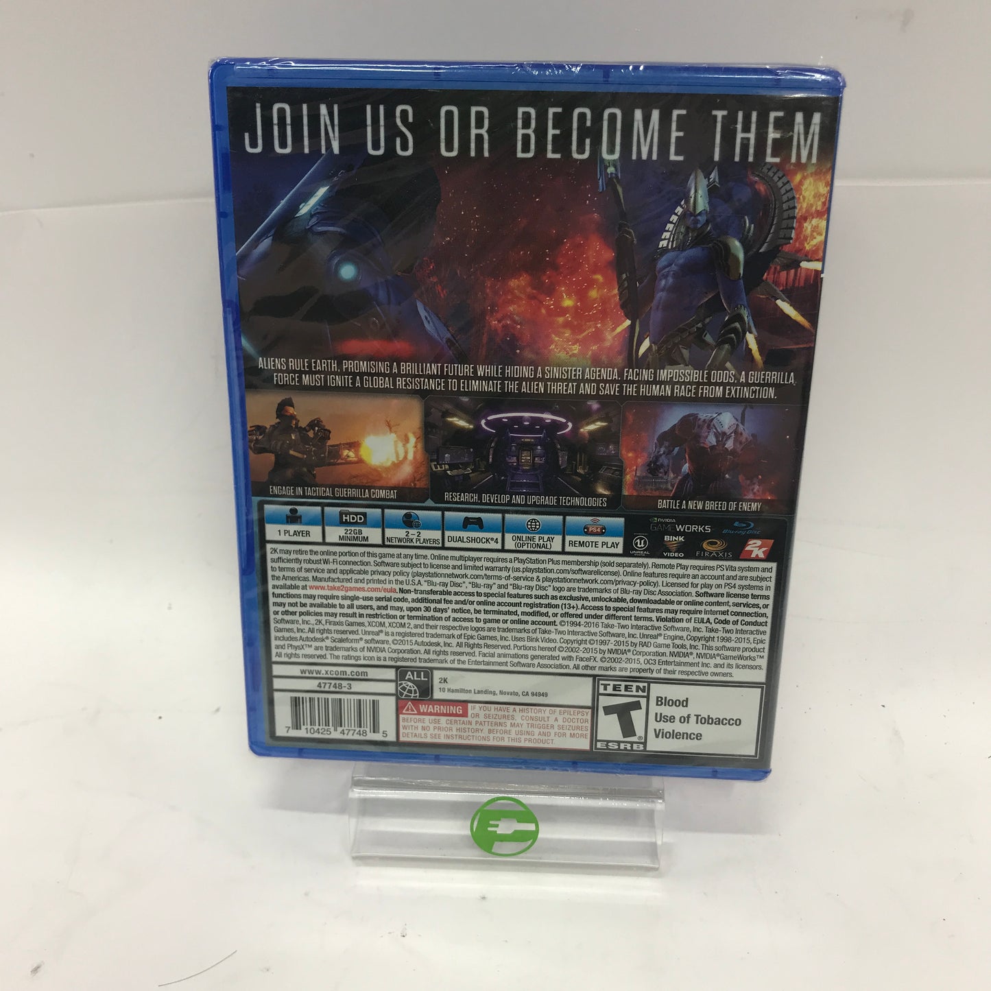 New XCOM 2 (Sony PlayStation 4 PS4, 2016) Factory Sealed