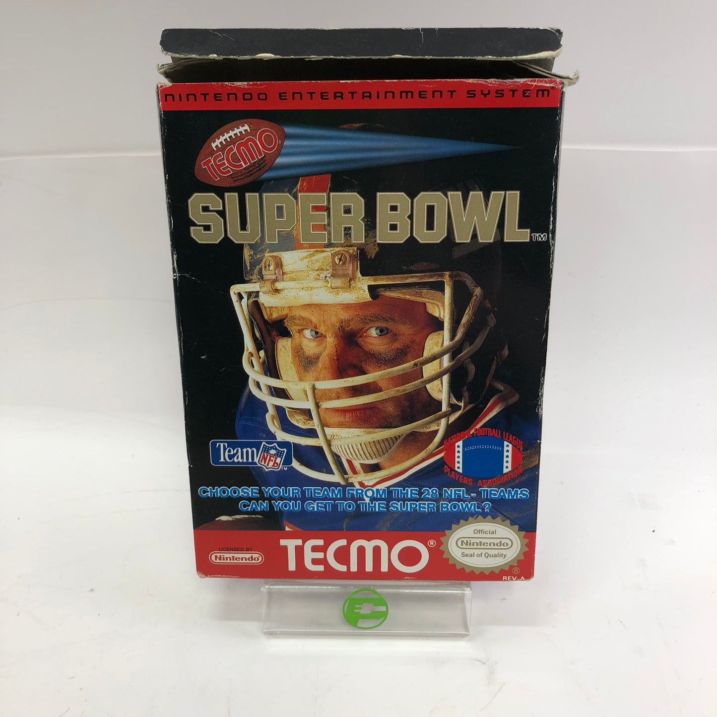 Tecmo Super Bowl (Nintendo NES, 1991) Complete in Original Box and All Inserts