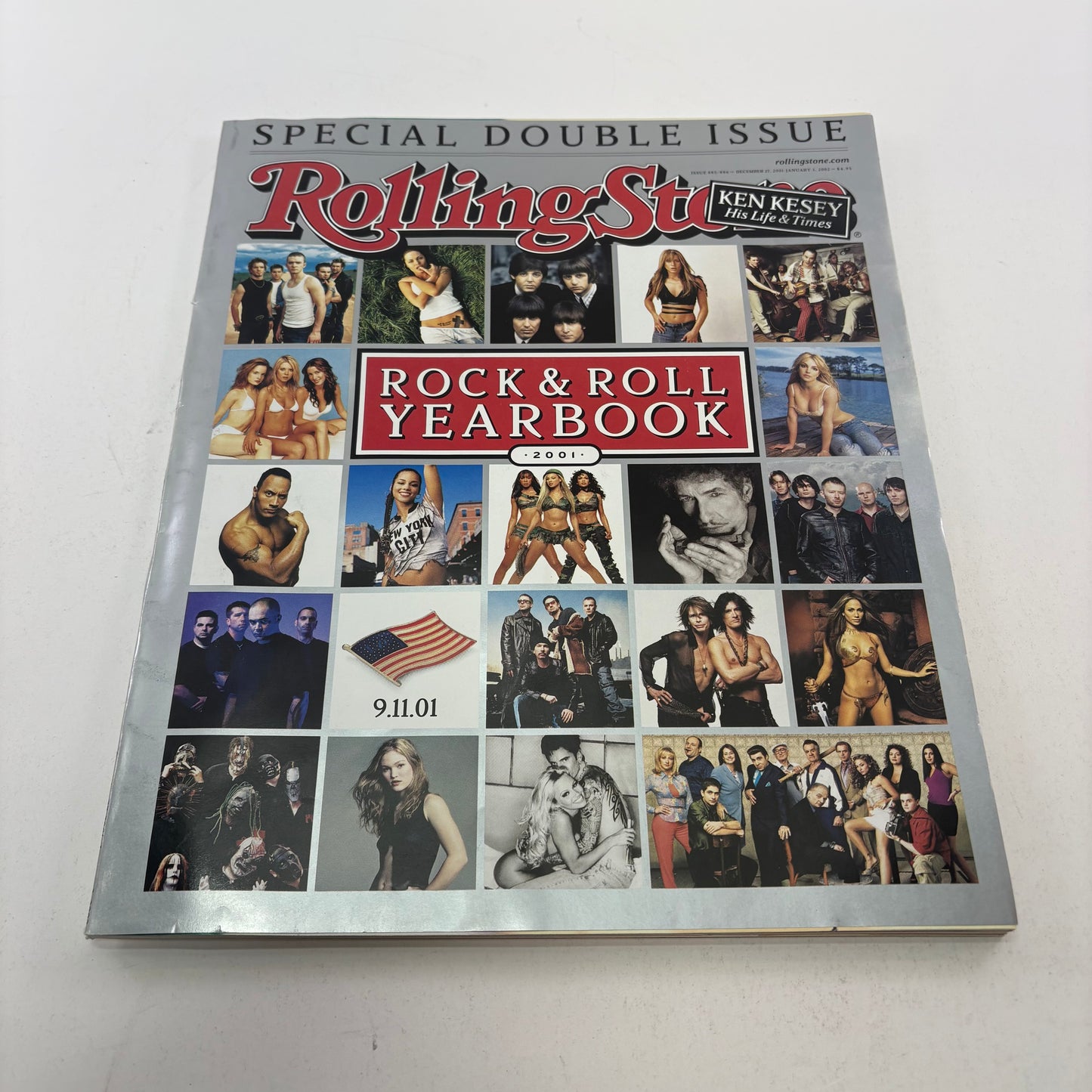 Lot of 5 RollingStones Magazine From 2001 ISSUE'S