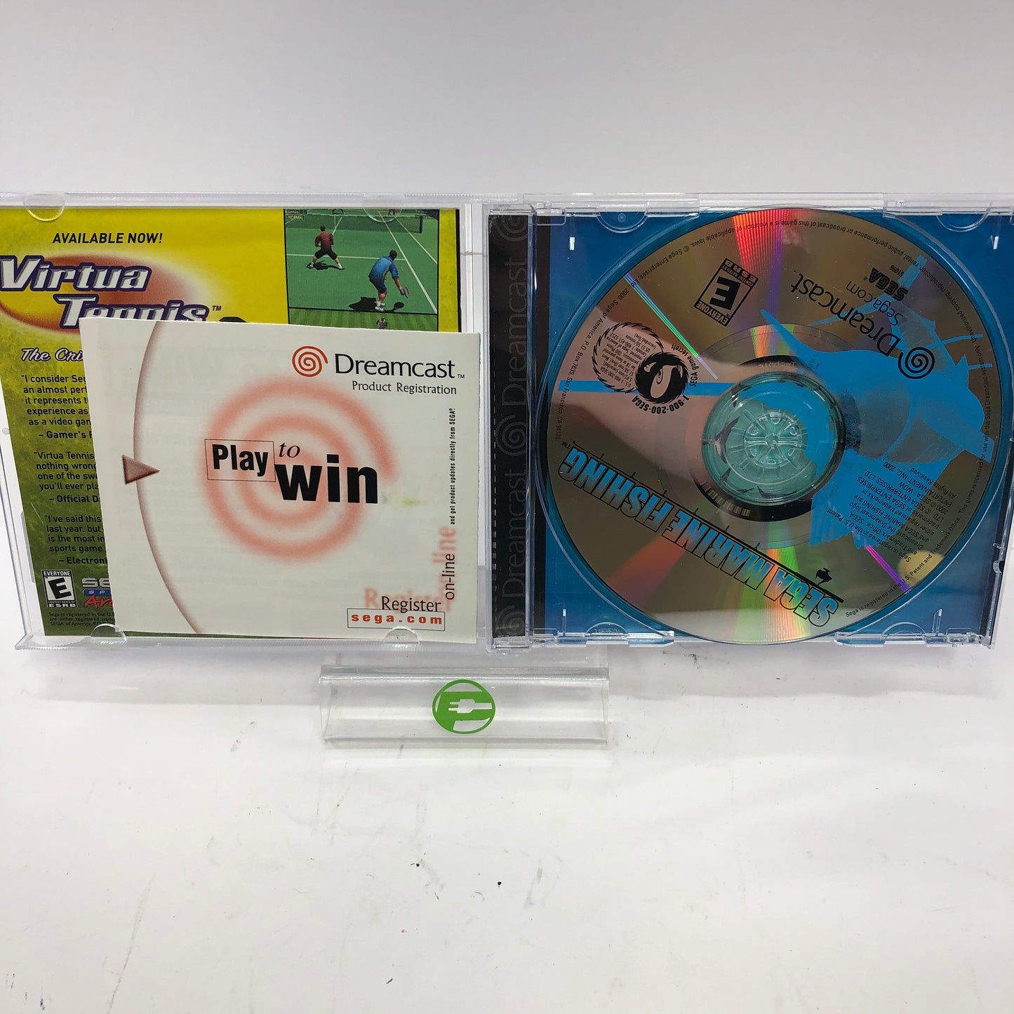 Sega Bass Fishing and Marine Fishing Bundle, Both CIB, Sega Dreamcast Games