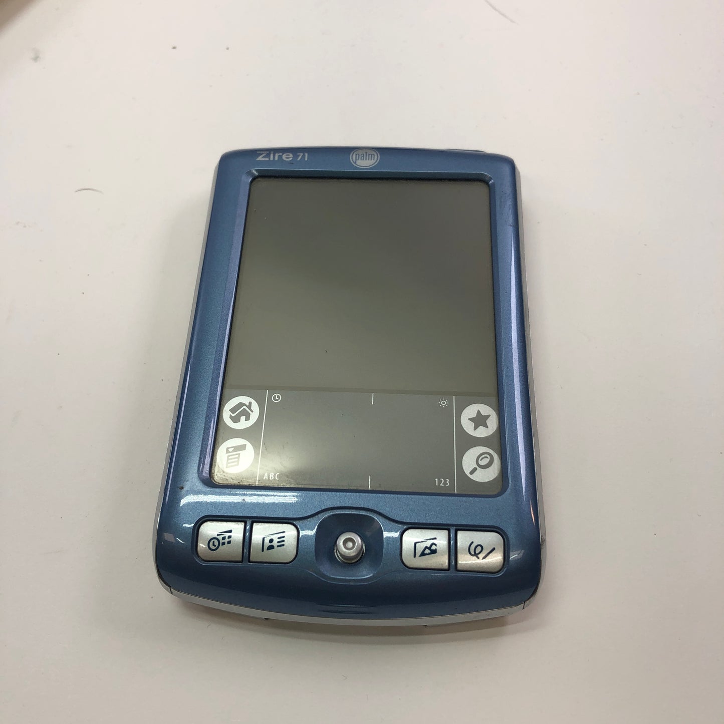 2 Broken Palm Zire 71 Handheld IDA Organizer Parts Only w Installation CD's