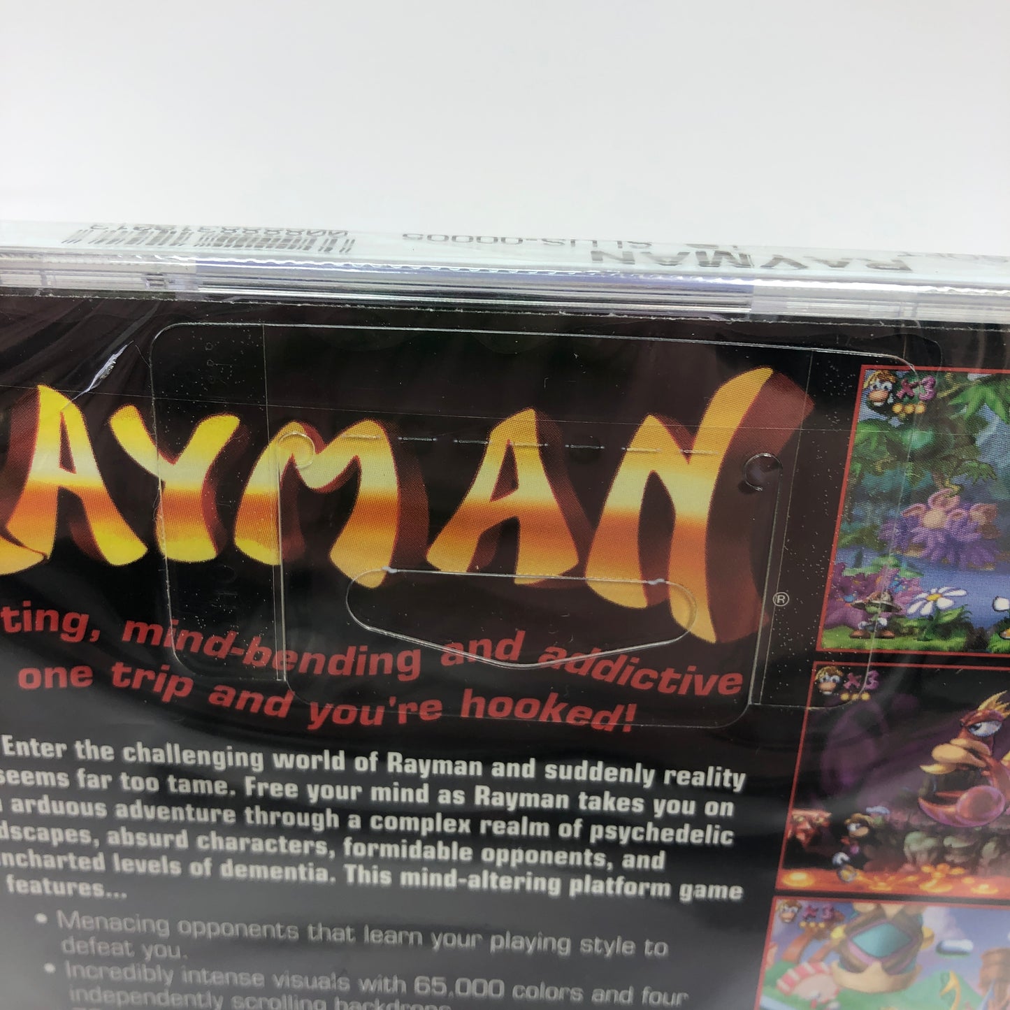 New Rayman (Sony PlayStation 1 PS1, 1995) Factory Sealed