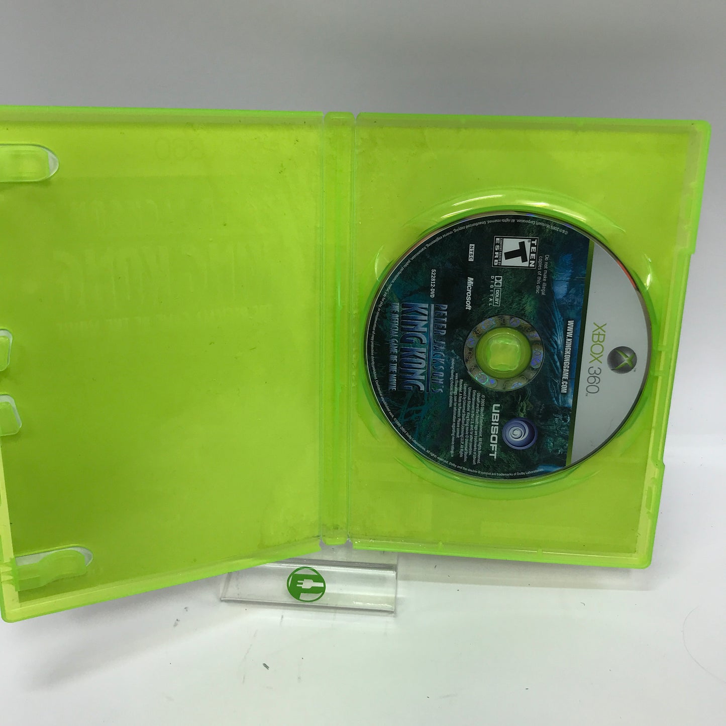Peter Jackson's King Kong (Microsoft Xbox 360, 2005) No Manual