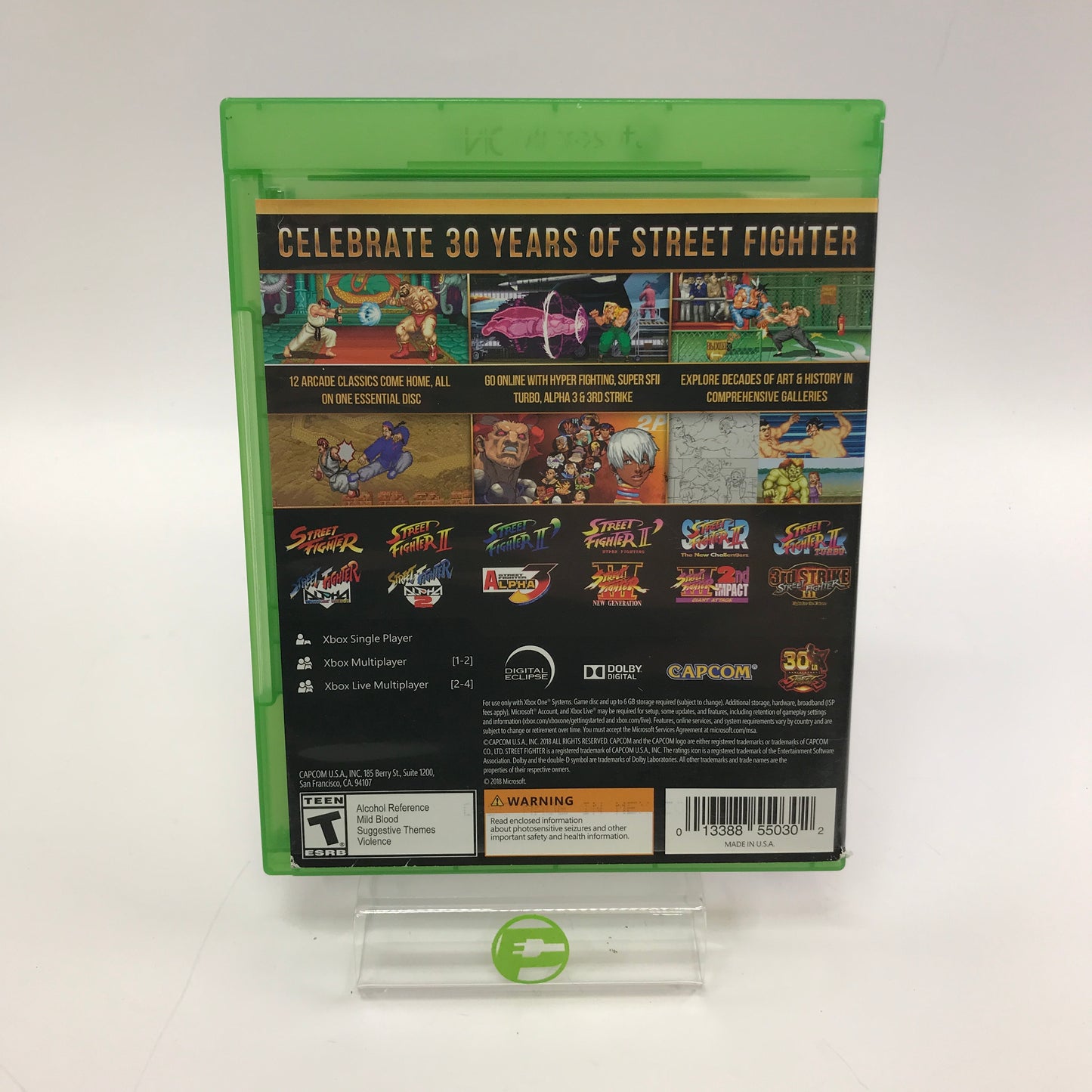 Street Fighter 30th Anniversary Collection (Microsoft Xbox One, 2018)