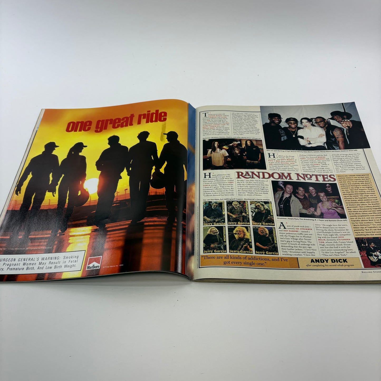 RollingStones September 2, 1999 Magazine ISSUE
