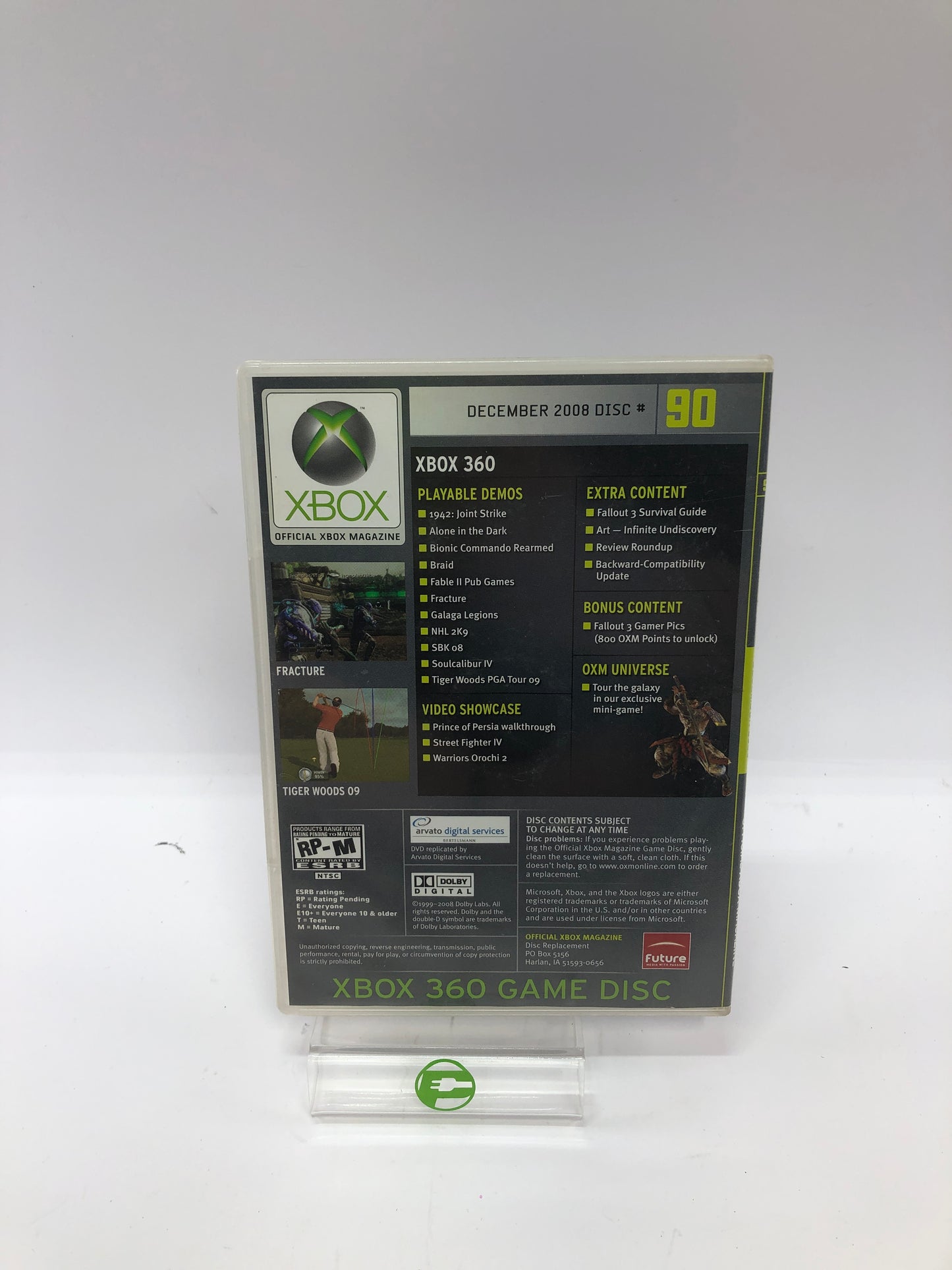 Xbox Game Disc, 26 Game Demo Discs, Microsoft Original Xbox Games